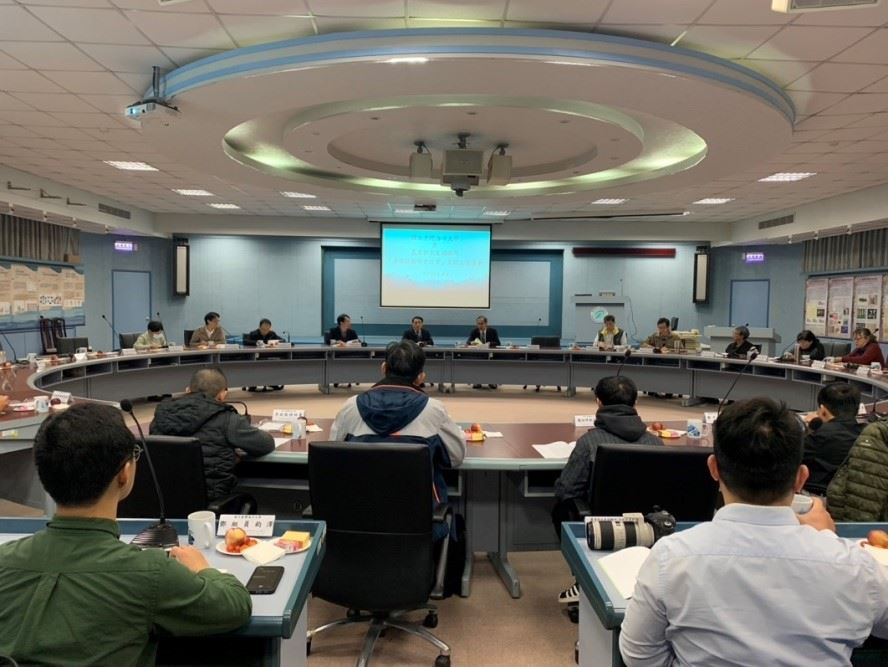 本所與海大第32次「合作推動研究計畫」座談會於總所7樓國際會議廳舉行