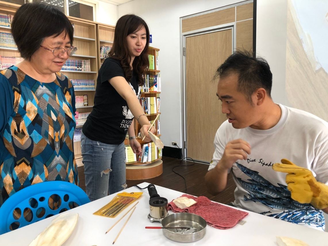 圖3海味課程 DIY上課情形
