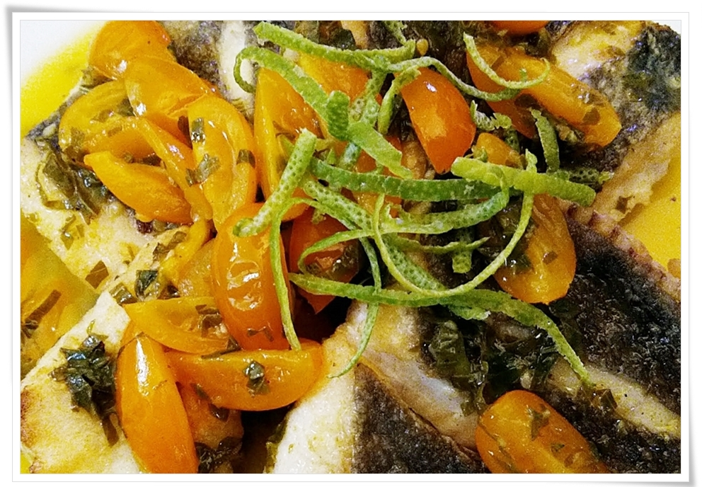 圖3、料理範例-法式香煎檸檬魚排