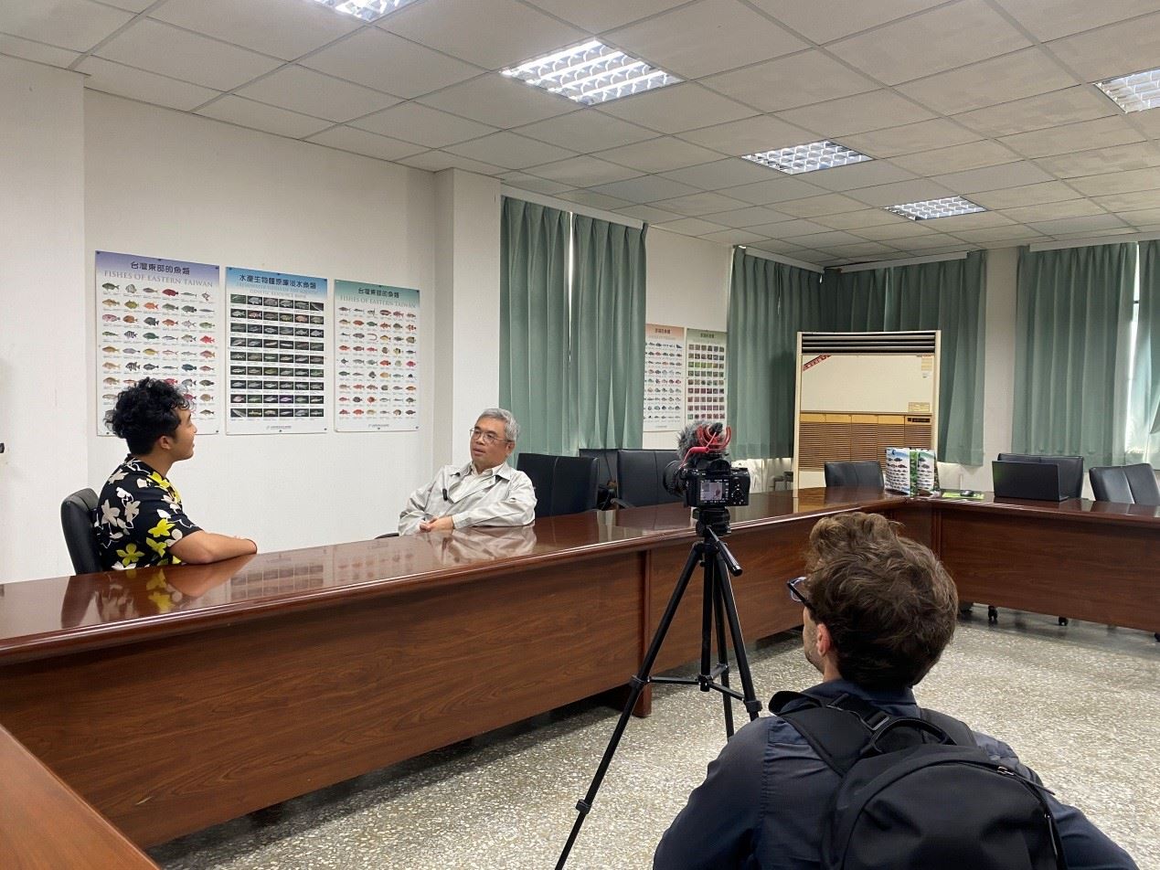 訪談許主任，了解臺灣養殖產業的發展現況