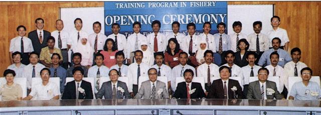 印尼水產學校教師水產技術訓練班