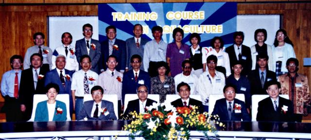 國合會委託辦理東南亞國家友邦人士水產養殖訓練班