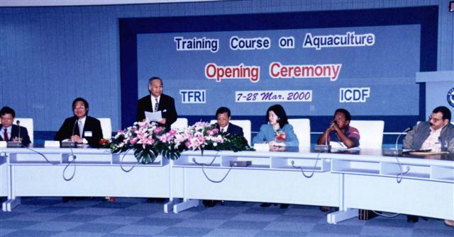 國合會委託辦理東南亞國家友邦人士水產養殖訓練班