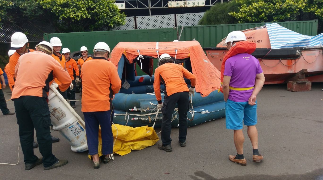 20190415水試一號逃生演練2