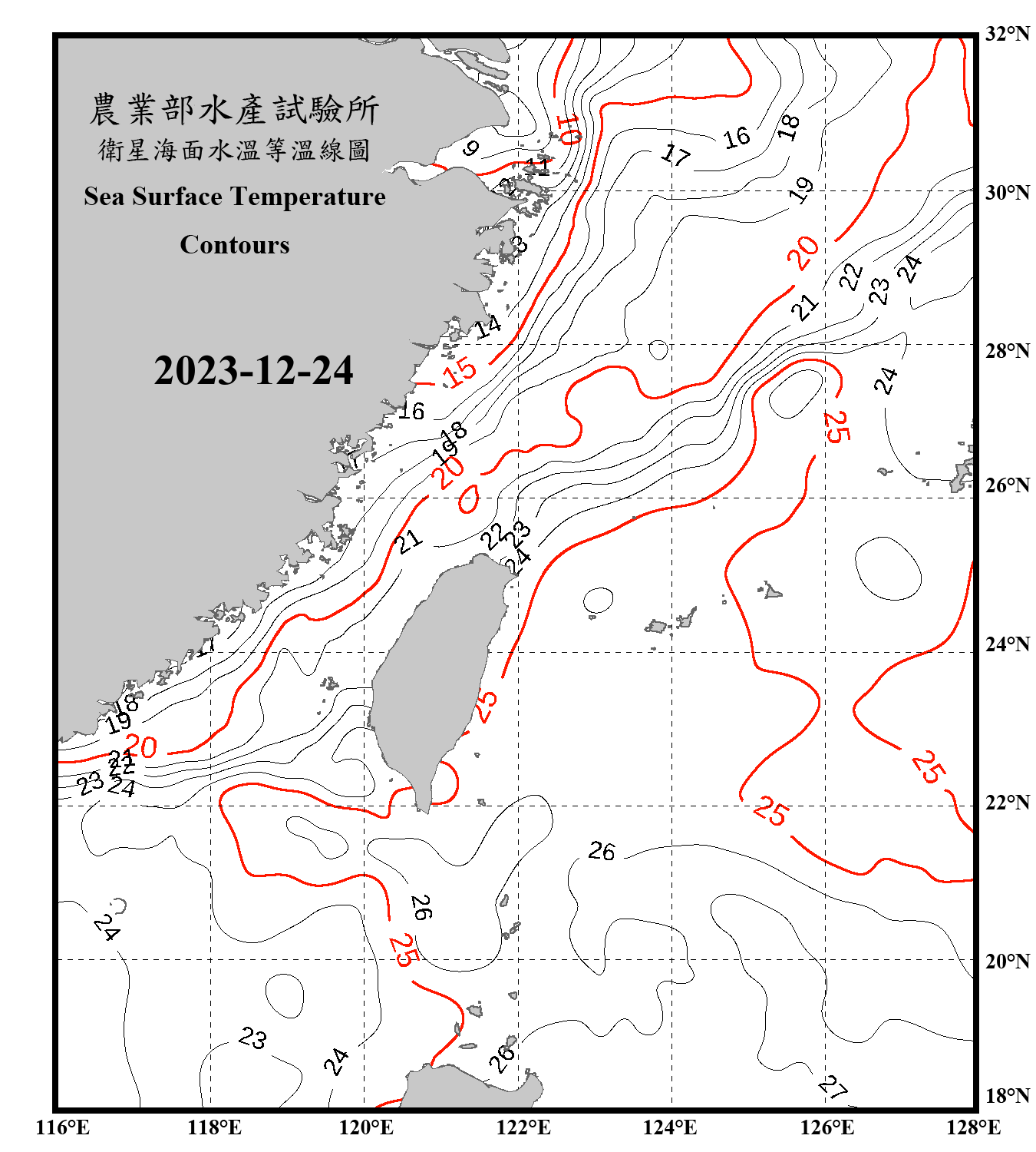 domain-taiwan_20231224090000-JPL-L4_GHRSST-SSTfnd-MUR-GLOB-v02.0-fv04.1.nc_contour_only