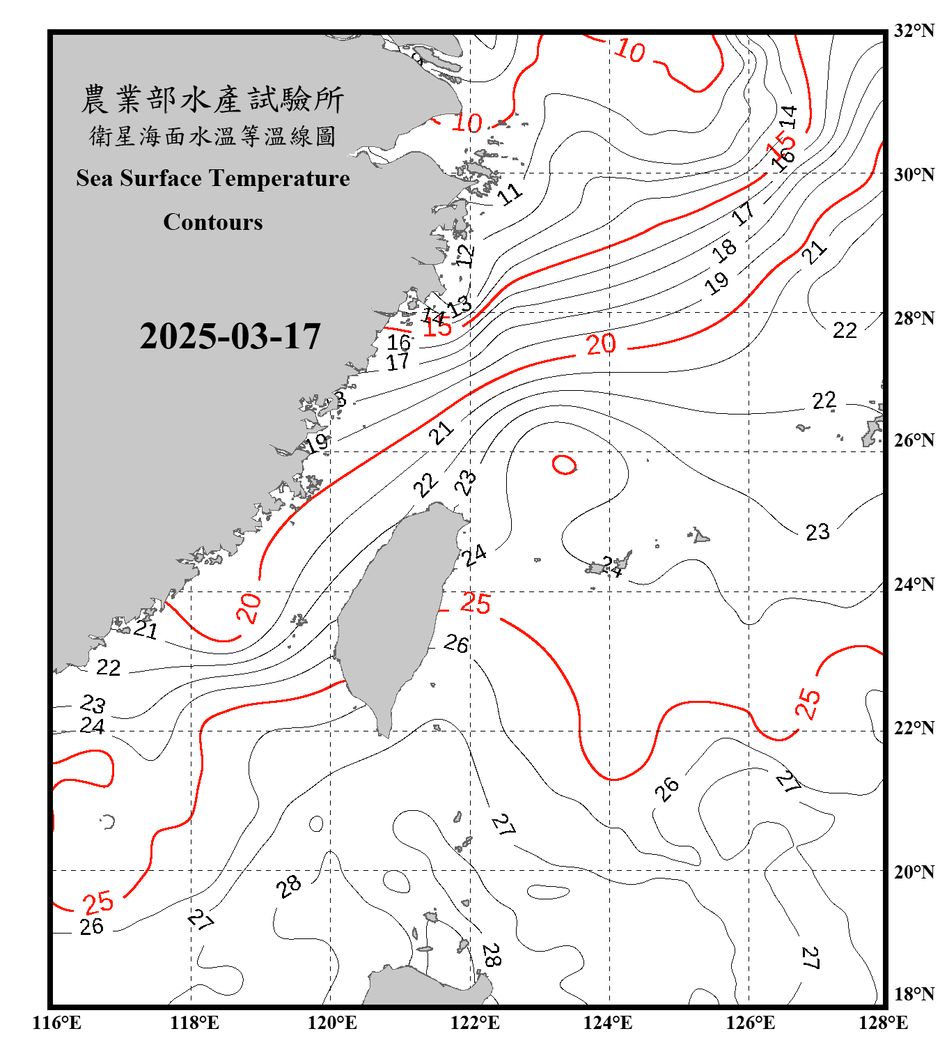 domain-taiwan_20250317090000-JPL-L4_GHRSST-SSTfnd-MUR-GLOB-v02.0-fv04.1.nc_contour_only