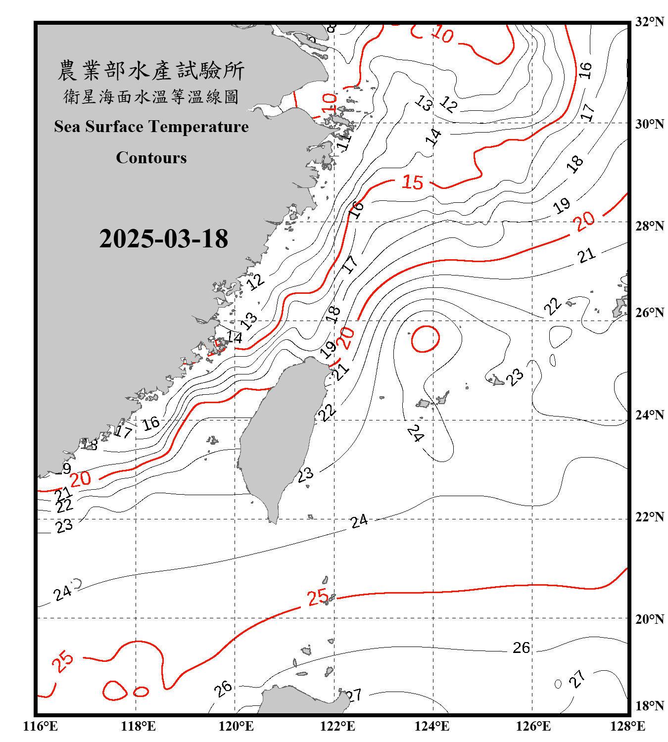domain-taiwan_20250318090000-JPL-L4_GHRSST-SSTfnd-MUR-GLOB-v02.0-fv04.1.nc_contour_only