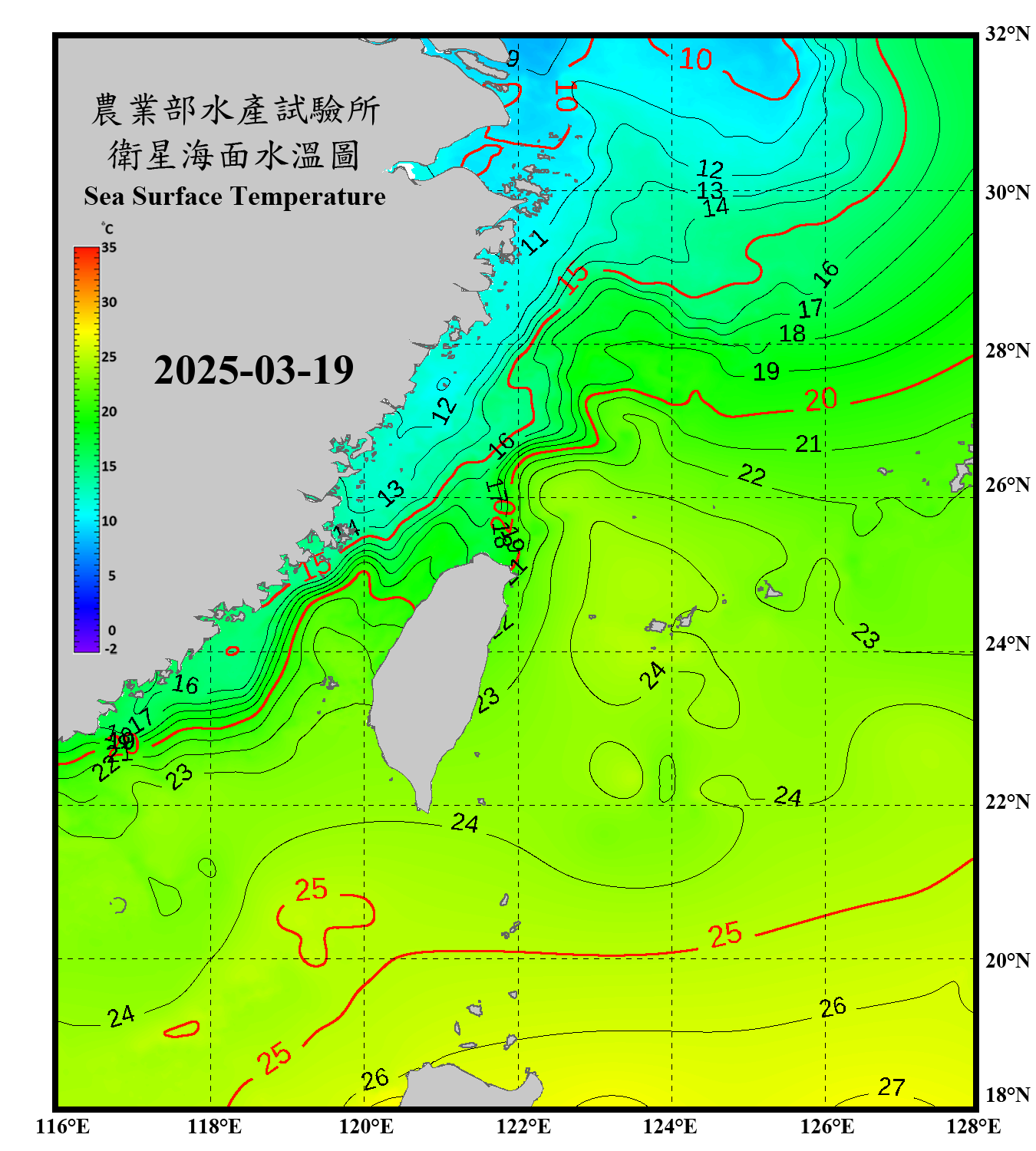 domain-taiwan_20250319090000-JPL-L4_GHRSST-SSTfnd-MUR-GLOB-v02.0-fv04.1.nc_contour