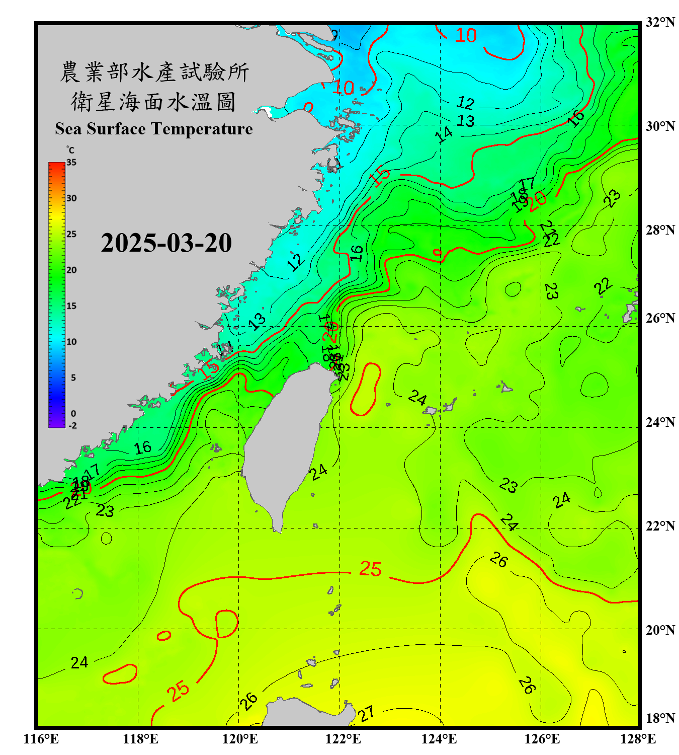 domain-taiwan_20250320090000-JPL-L4_GHRSST-SSTfnd-MUR-GLOB-v02.0-fv04.1.nc_contour