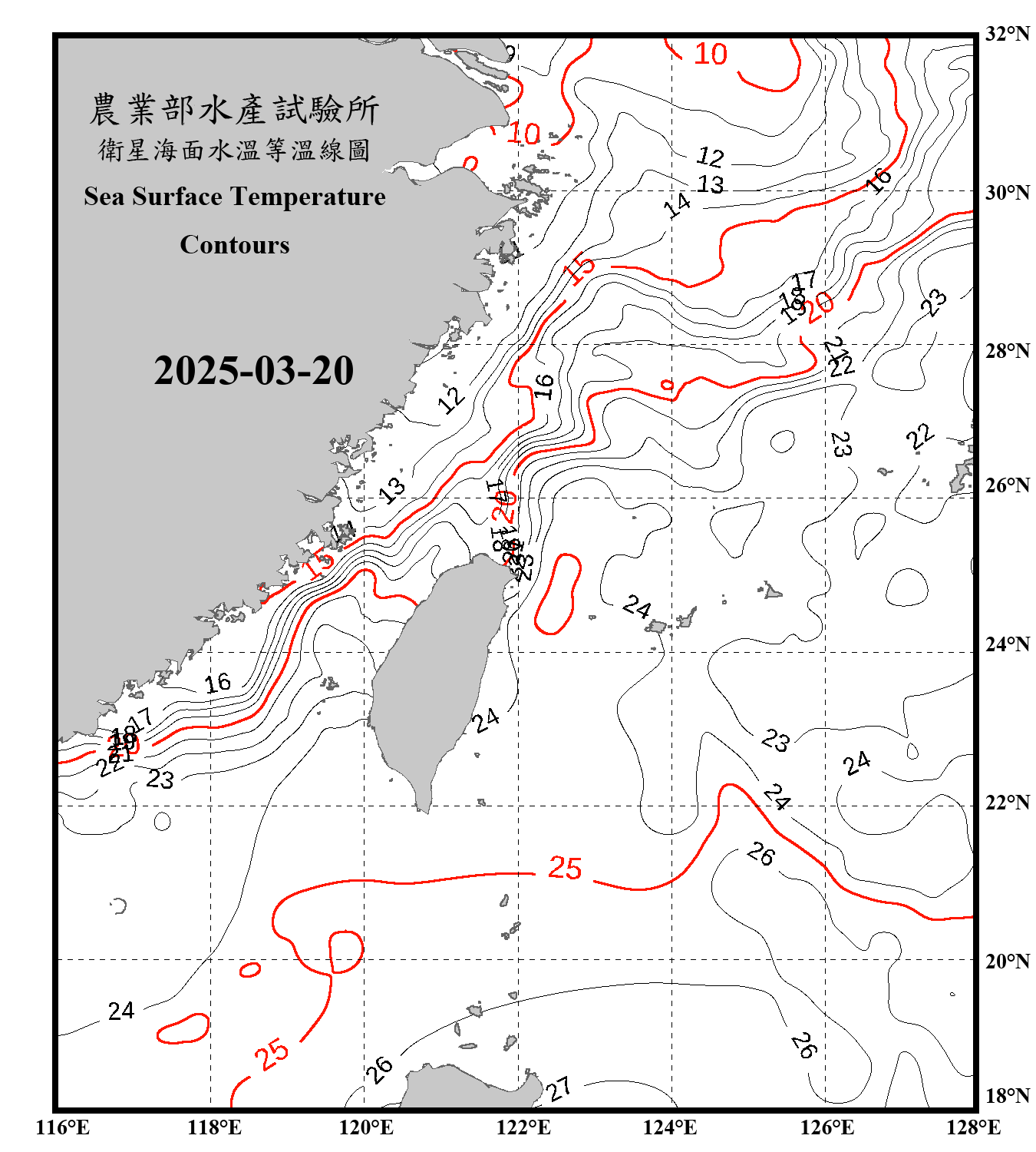 domain-taiwan_20250320090000-JPL-L4_GHRSST-SSTfnd-MUR-GLOB-v02.0-fv04.1.nc_contour_only