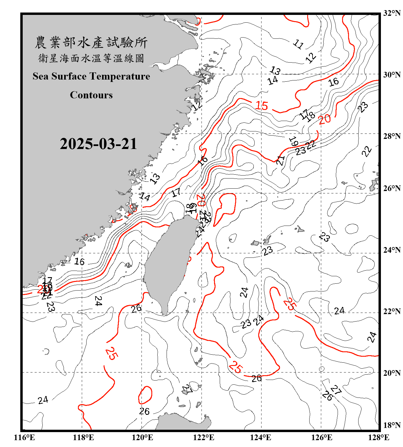 domain-taiwan_20250321090000-JPL-L4_GHRSST-SSTfnd-MUR-GLOB-v02.0-fv04.1.nc_contour_only