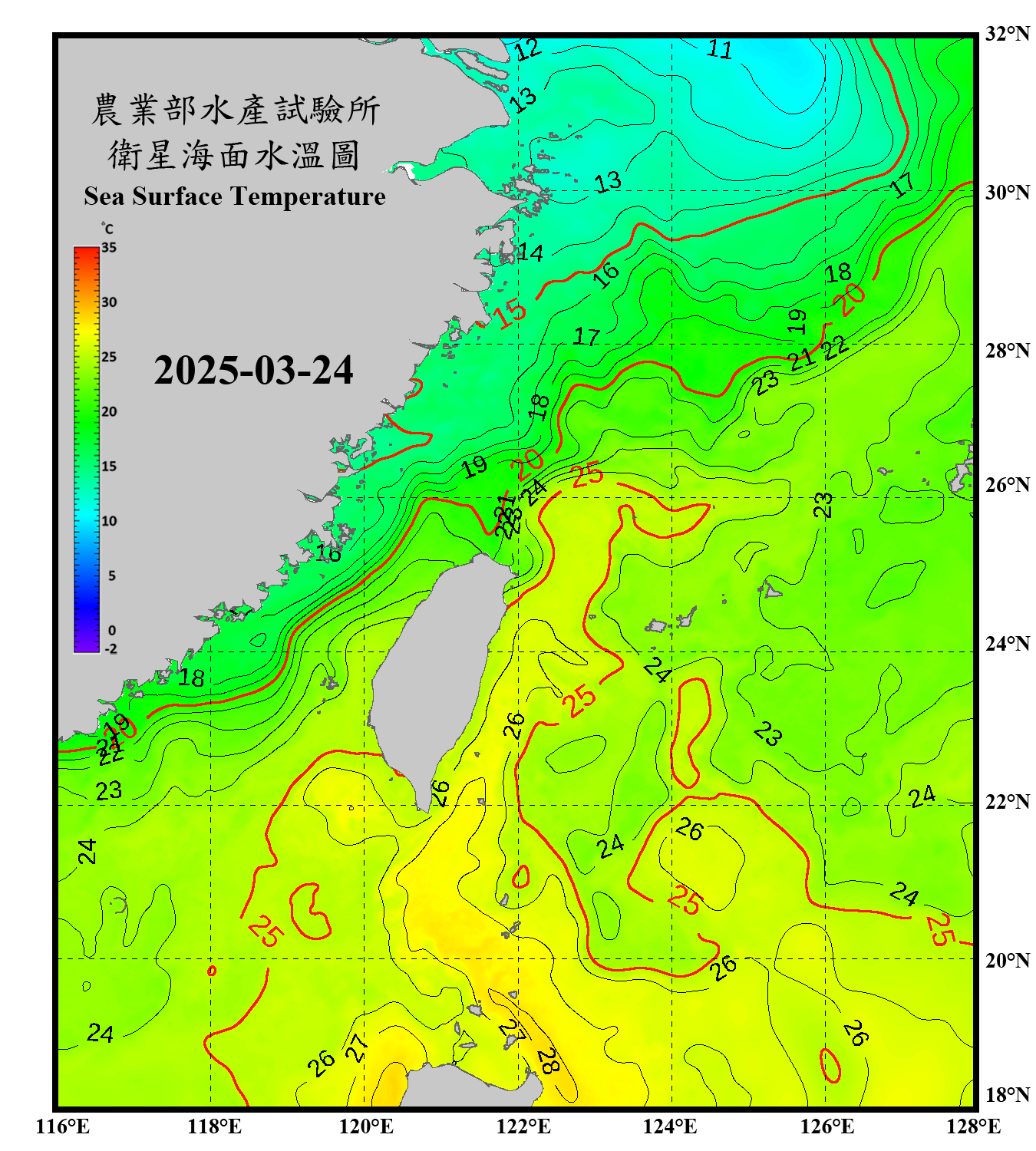 domain-taiwan_20250324090000-JPL-L4_GHRSST-SSTfnd-MUR-GLOB-v02.0-fv04.1.nc_contour
