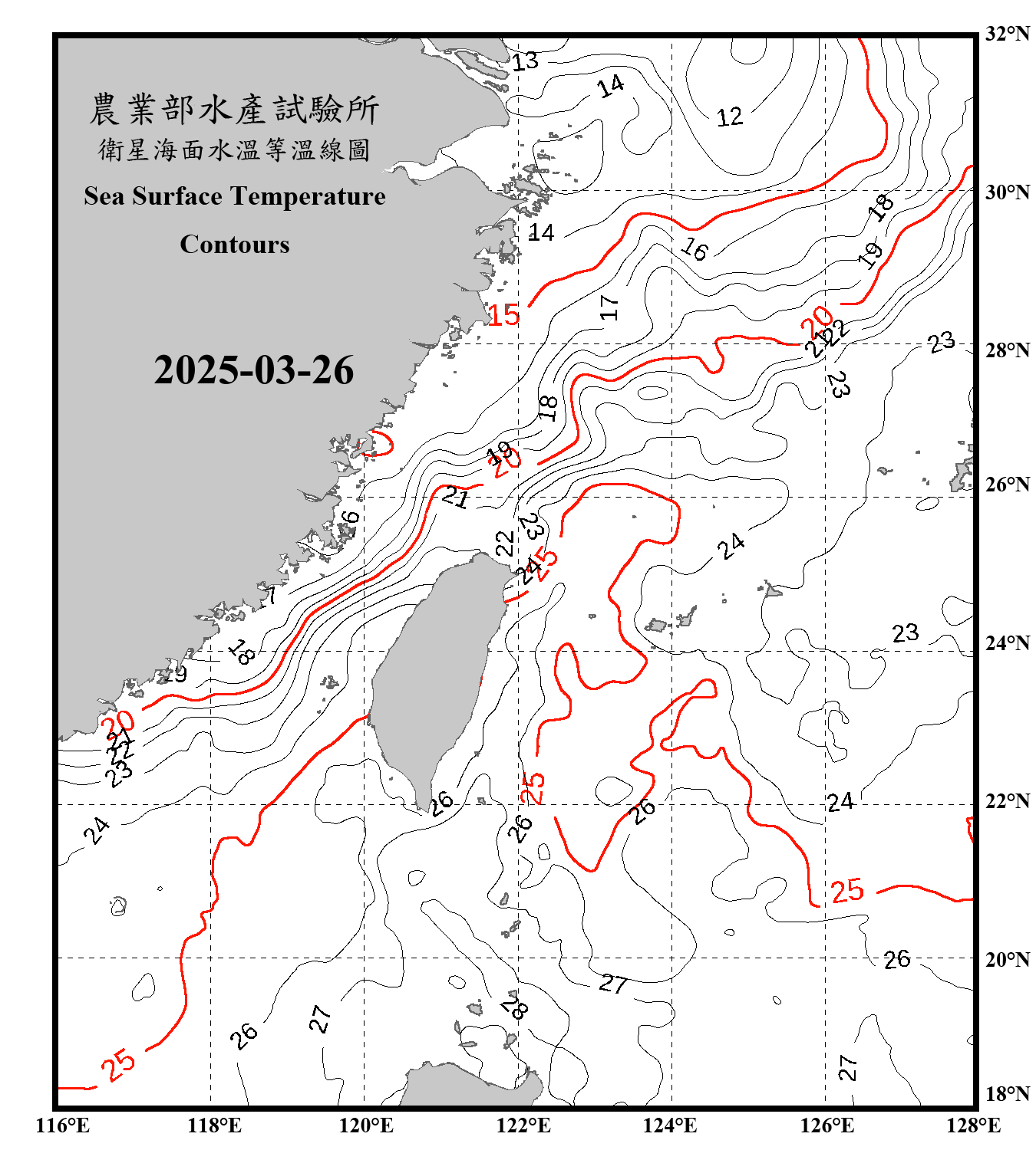 domain-taiwan_20250326090000-JPL-L4_GHRSST-SSTfnd-MUR-GLOB-v02.0-fv04.1.nc_contour_only