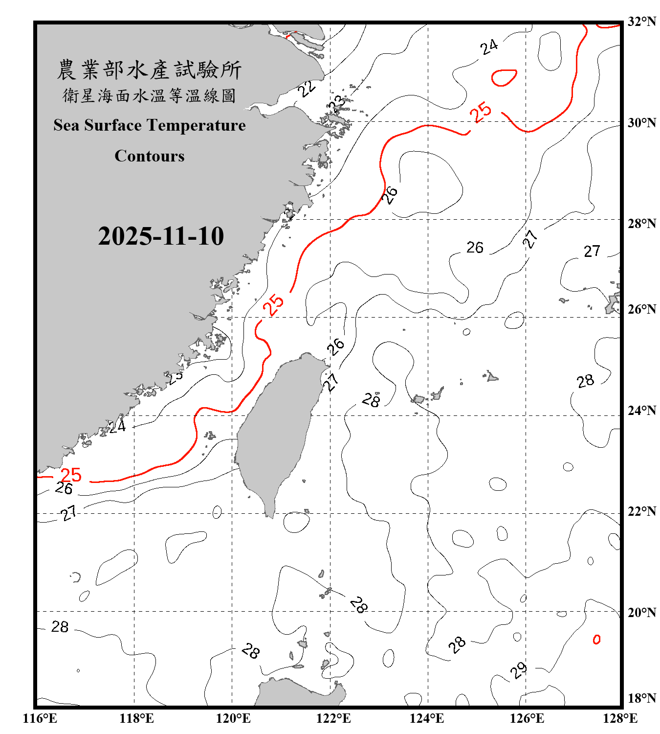 domain-taiwan_20251110090000-JPL-L4_GHRSST-SSTfnd-MUR-GLOB-v02.0-fv04.1.nc_contour_only