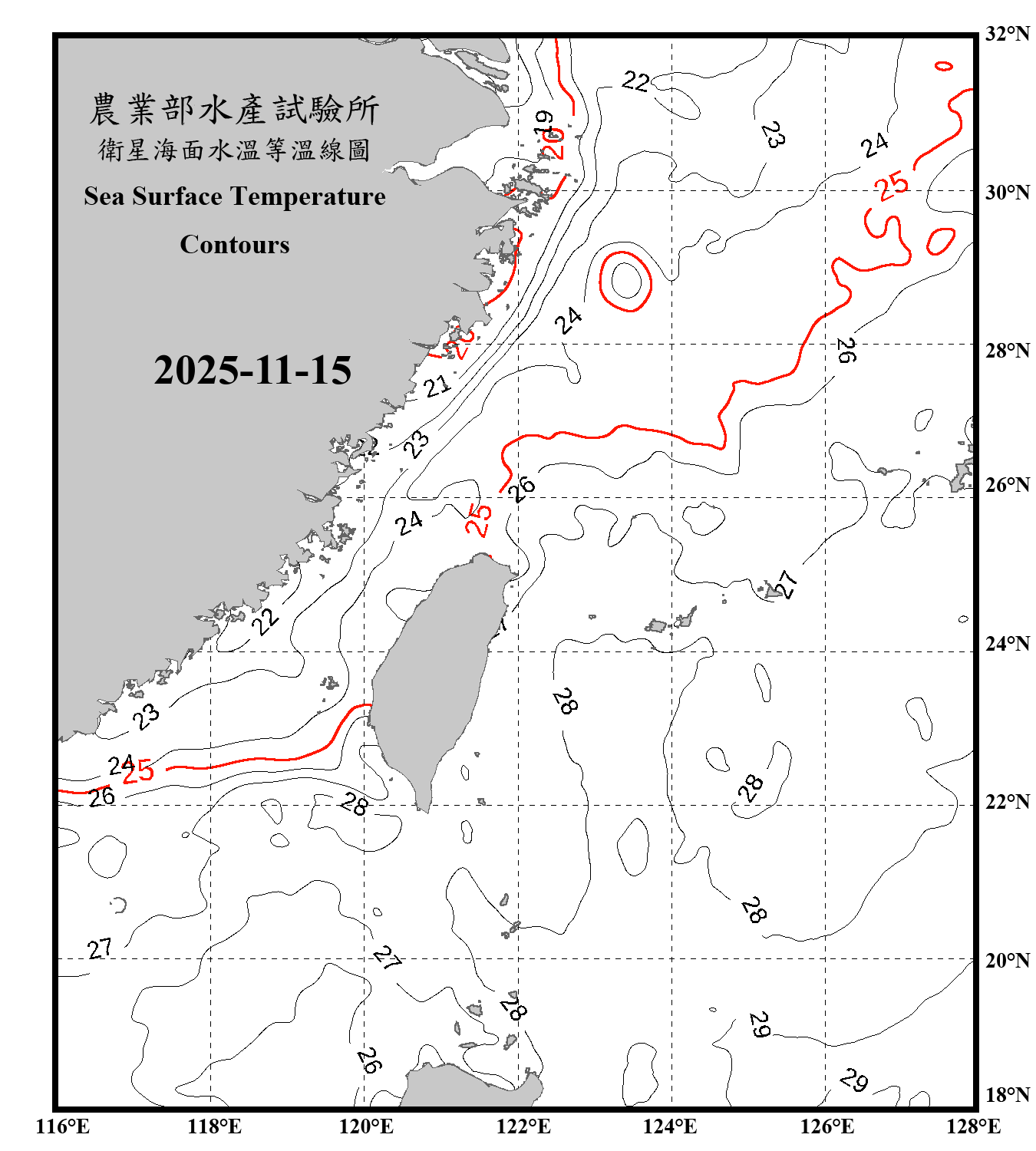 domain-taiwan_20251115090000-JPL-L4_GHRSST-SSTfnd-MUR-GLOB-v02.0-fv04.1.nc_contour_only