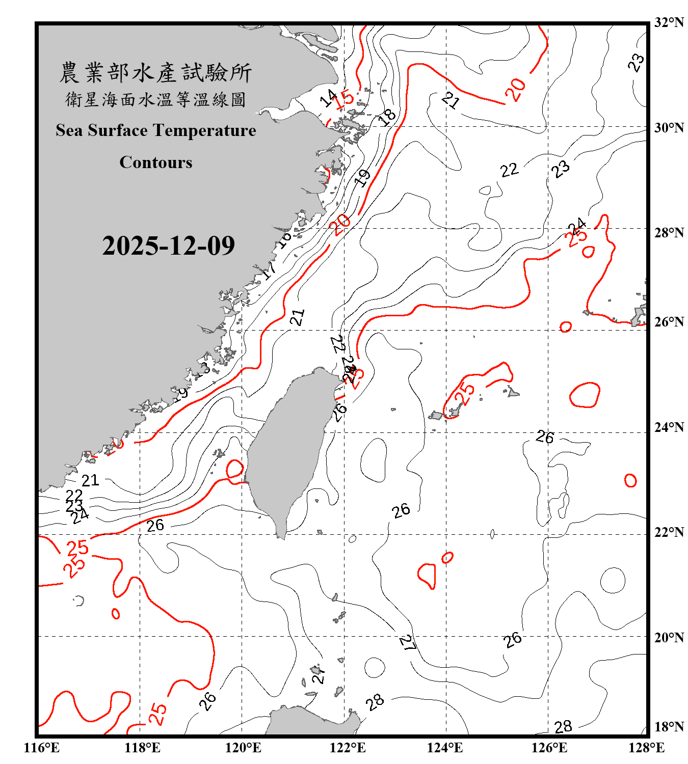 domain-taiwan_20251209090000-JPL-L4_GHRSST-SSTfnd-MUR-GLOB-v02.0-fv04.1.nc_contour_only