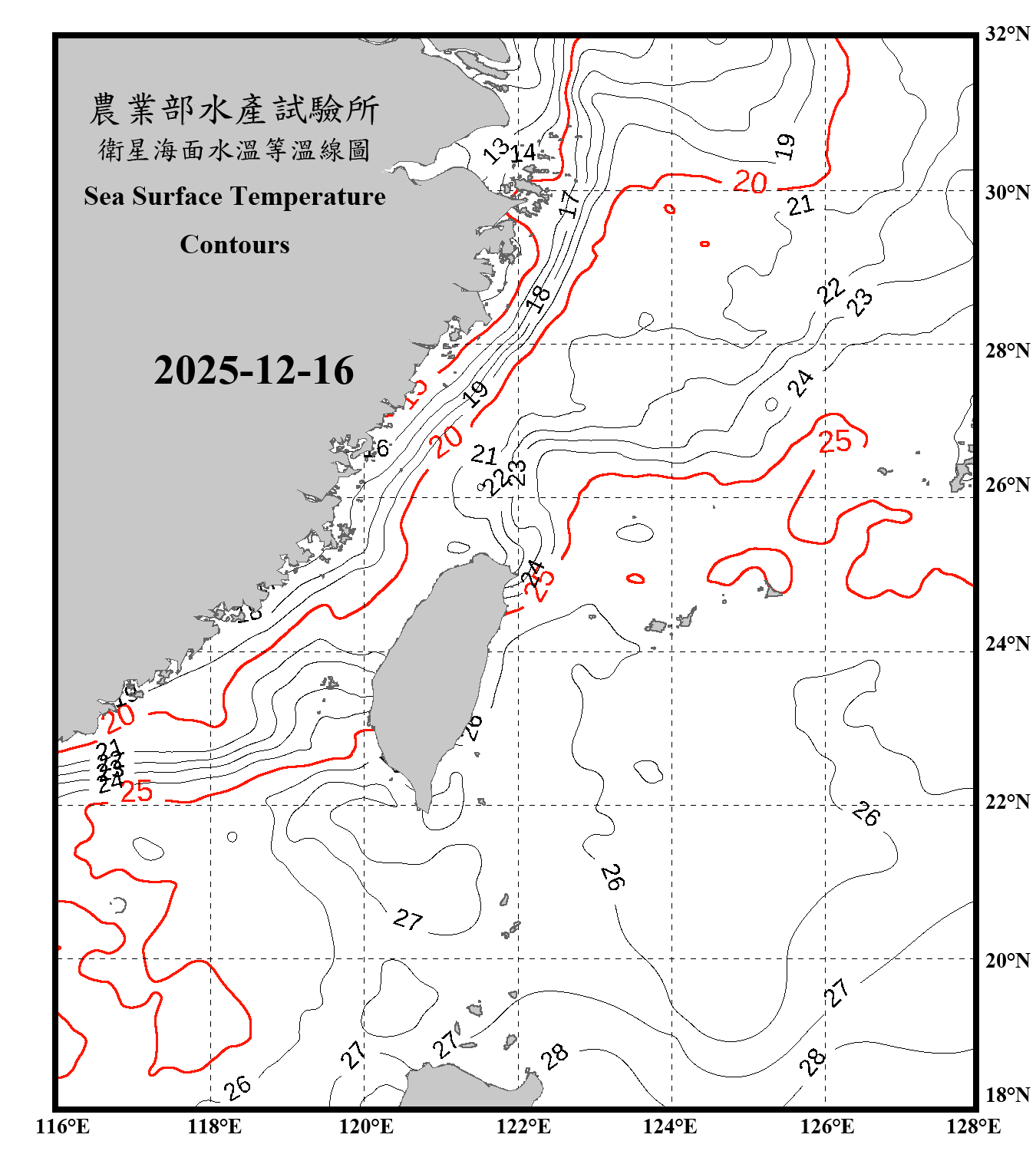 domain-taiwan_20251216090000-JPL-L4_GHRSST-SSTfnd-MUR-GLOB-v02.0-fv04.1.nc_contour_only
