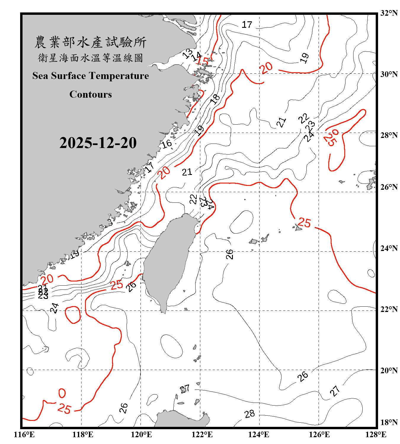 domain-taiwan_20251220090000-JPL-L4_GHRSST-SSTfnd-MUR-GLOB-v02.0-fv04.1.nc_contour_only