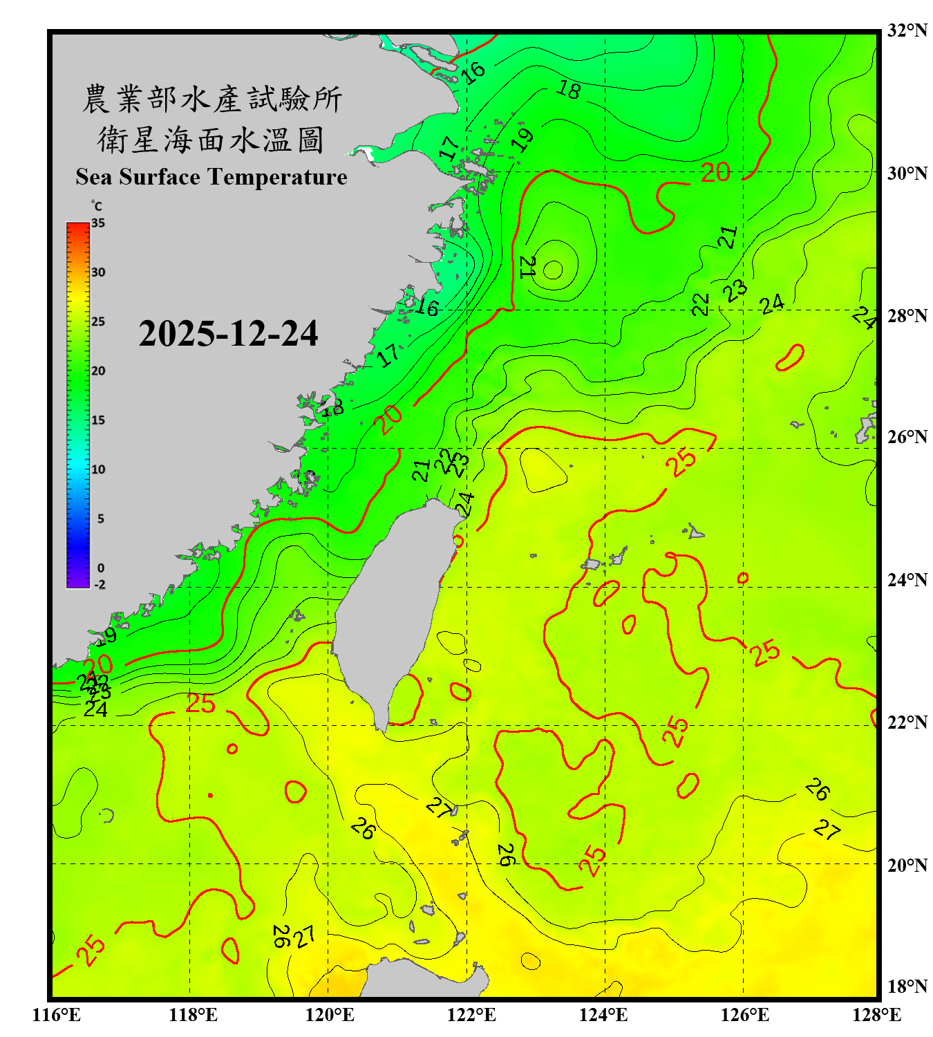 domain-taiwan_20251224090000-JPL-L4_GHRSST-SSTfnd-MUR-GLOB-v02.0-fv04.1.nc_contour