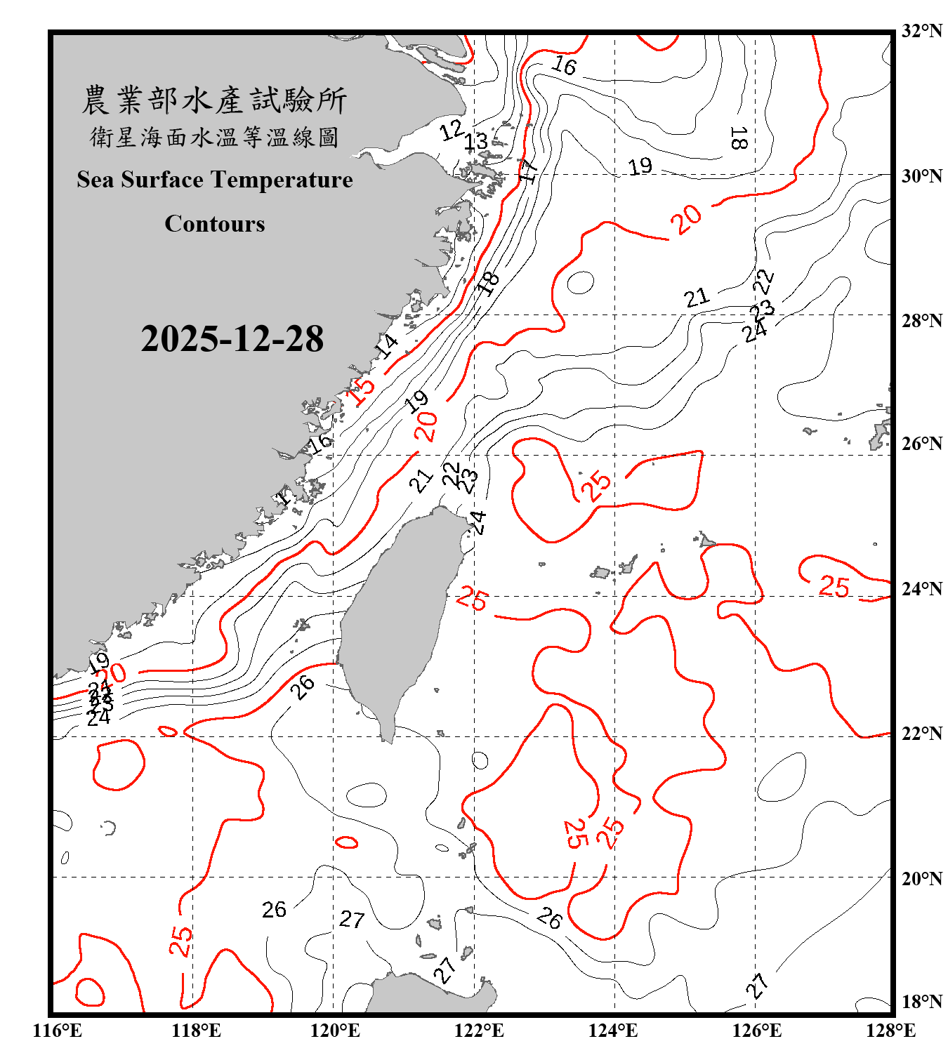 domain-taiwan_20251228090000-JPL-L4_GHRSST-SSTfnd-MUR-GLOB-v02.0-fv04.1.nc_contour_only