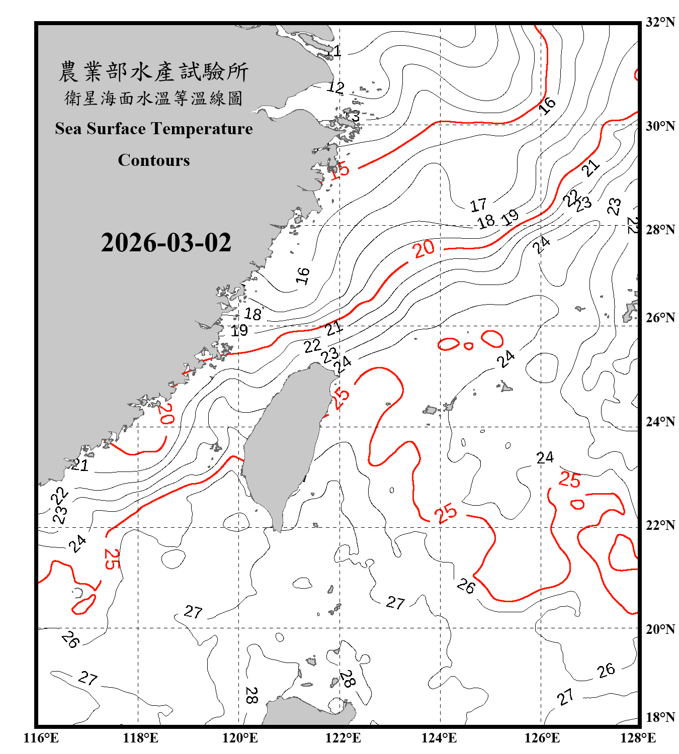 domain-taiwan_20260302090000-JPL-L4_GHRSST-SSTfnd-MUR-GLOB-v02.0-fv04.1.nc_contour_only