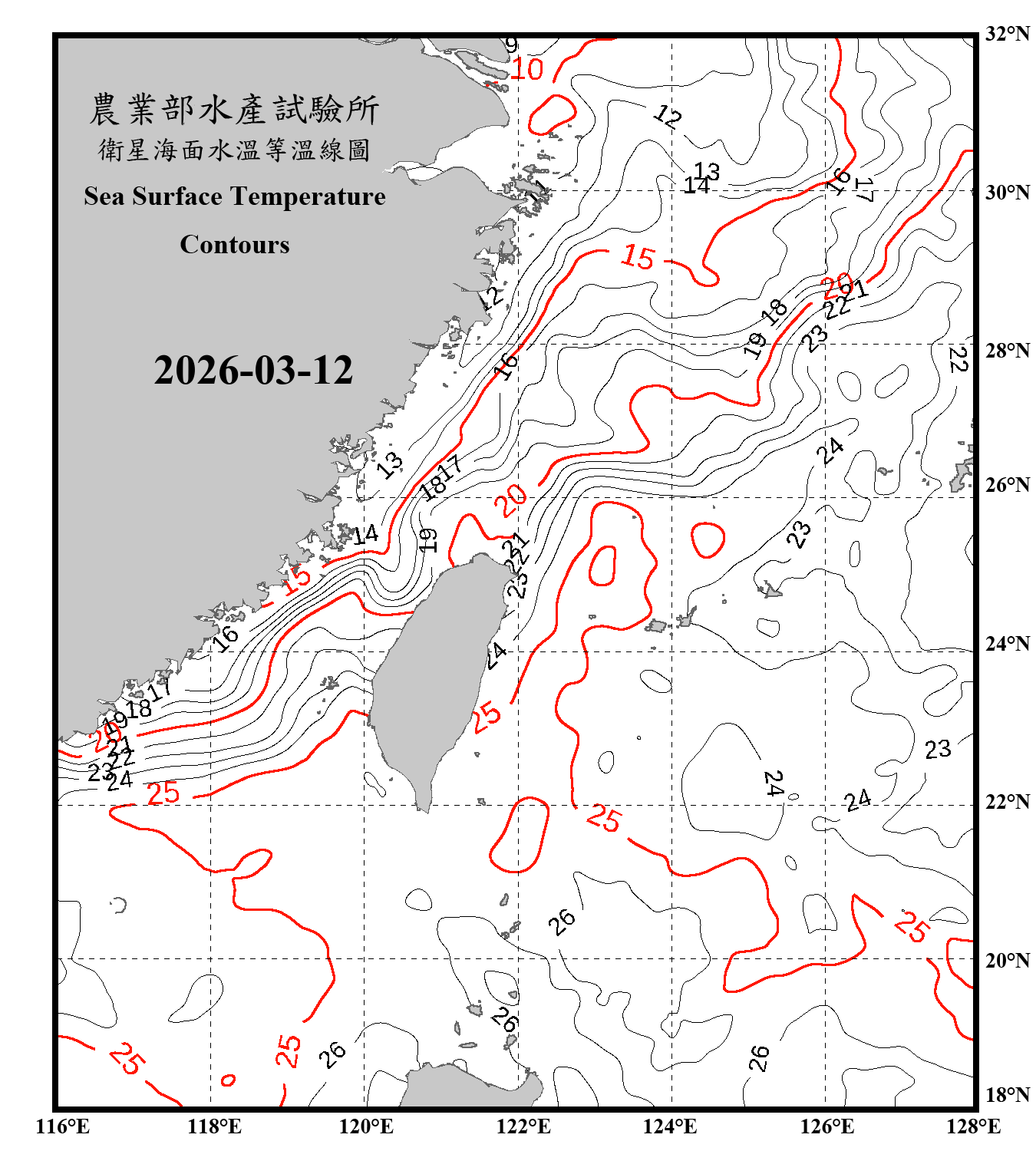 domain-taiwan_20260312090000-JPL-L4_GHRSST-SSTfnd-MUR-GLOB-v02.0-fv04.1.nc_contour_only