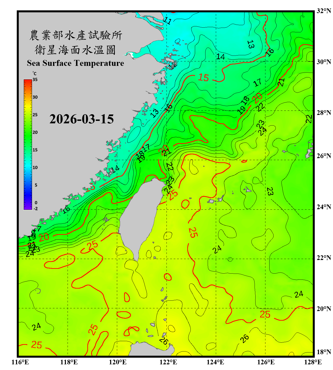 domain-taiwan_20260315090000-JPL-L4_GHRSST-SSTfnd-MUR-GLOB-v02.0-fv04.1.nc_contour