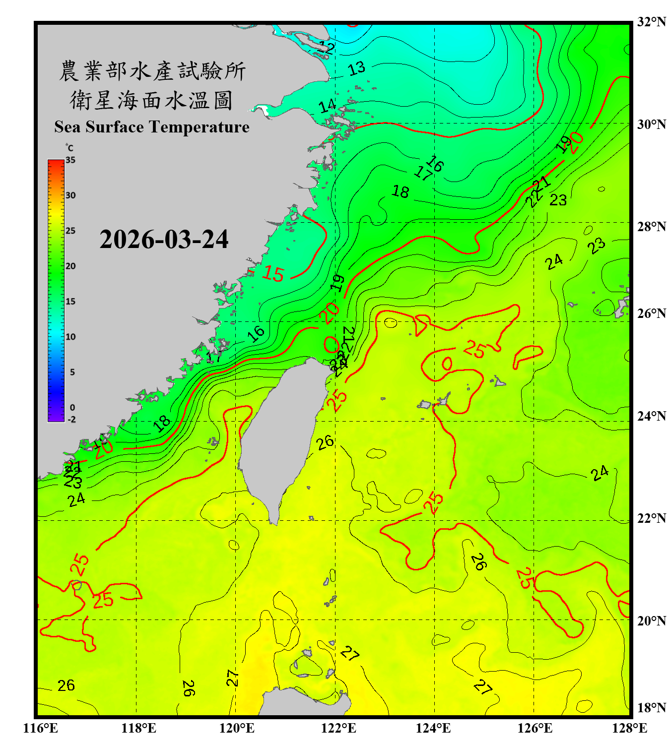 domain-taiwan_20260324090000-JPL-L4_GHRSST-SSTfnd-MUR-GLOB-v02.0-fv04.1.nc_contour