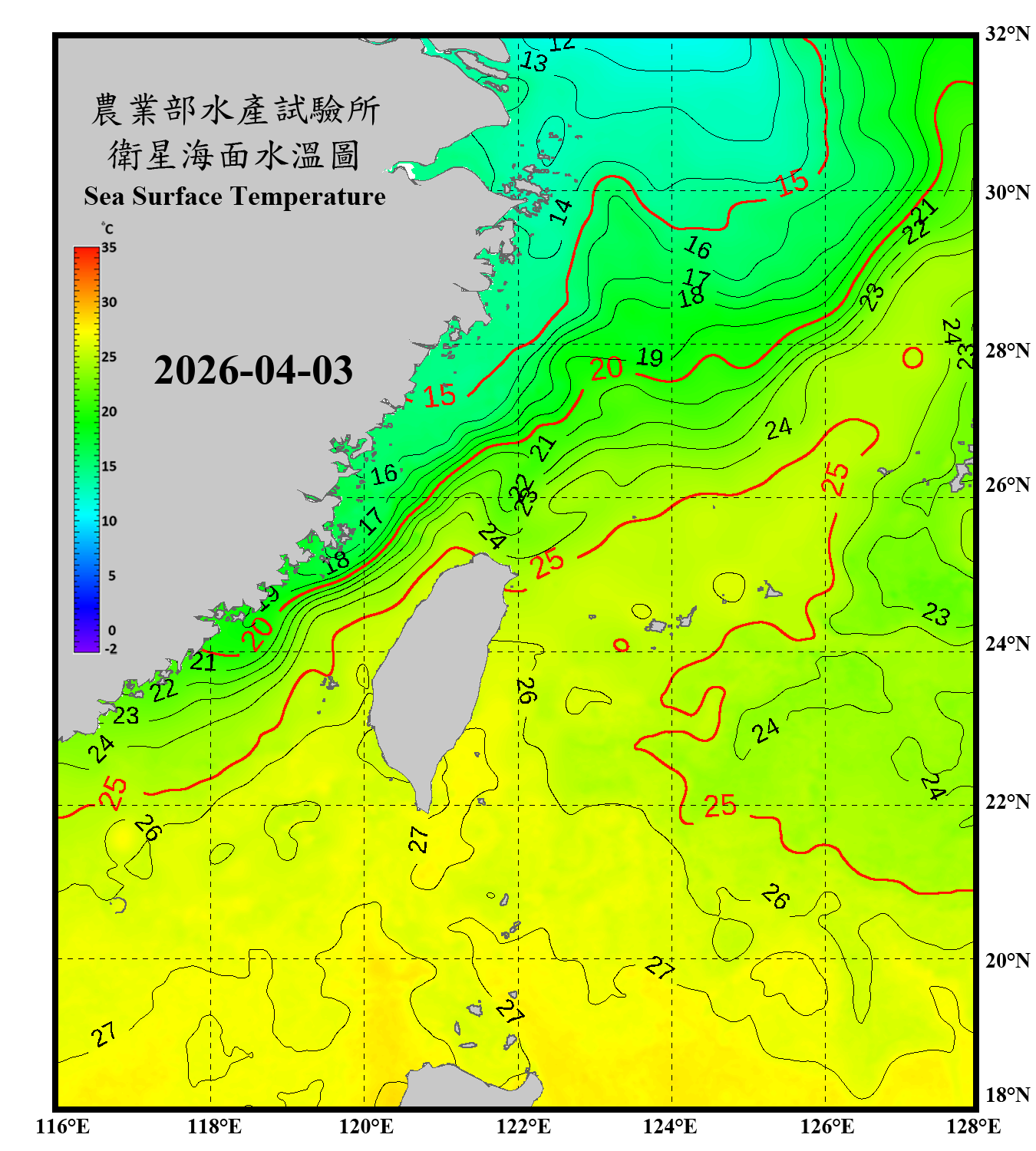 domain-taiwan_20260403090000-JPL-L4_GHRSST-SSTfnd-MUR-GLOB-v02.0-fv04.1.nc_contour