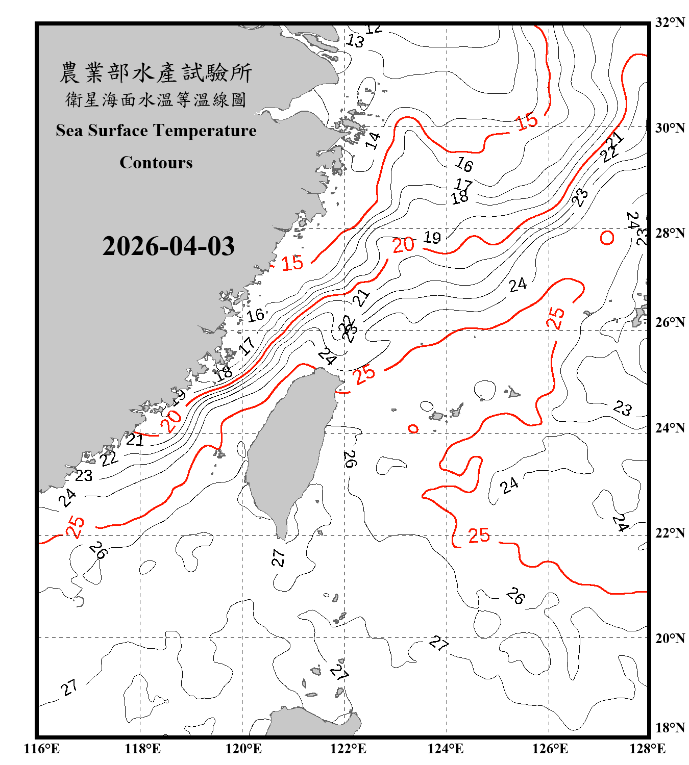 domain-taiwan_20260403090000-JPL-L4_GHRSST-SSTfnd-MUR-GLOB-v02.0-fv04.1.nc_contour_only