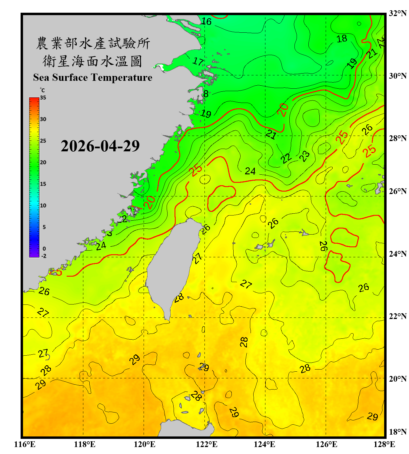 domain-taiwan_20260429090000-JPL-L4_GHRSST-SSTfnd-MUR-GLOB-v02.0-fv04.1.nc_contour