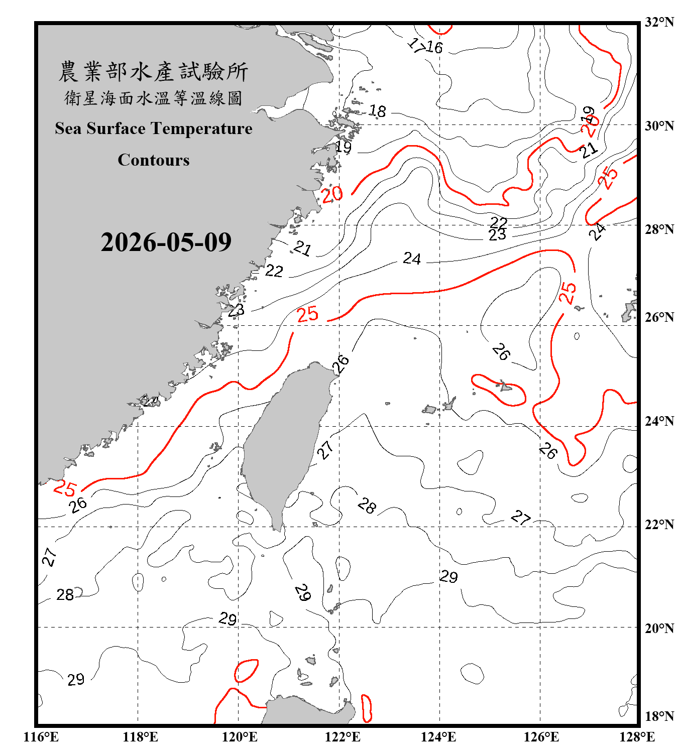 domain-taiwan_20260509090000-JPL-L4_GHRSST-SSTfnd-MUR-GLOB-v02.0-fv04.1.nc_contour_only