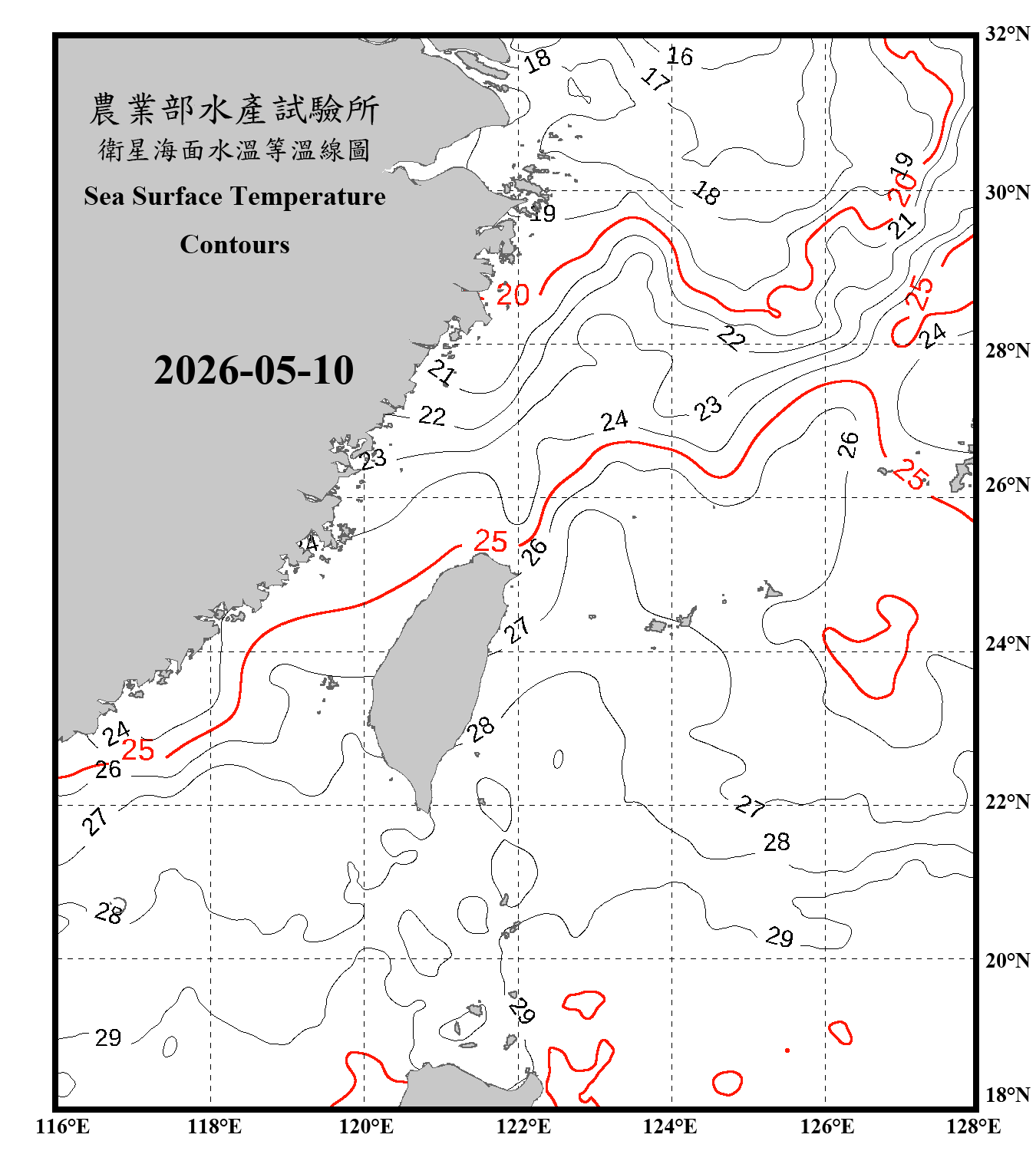domain-taiwan_20260510090000-JPL-L4_GHRSST-SSTfnd-MUR-GLOB-v02.0-fv04.1.nc_contour_only