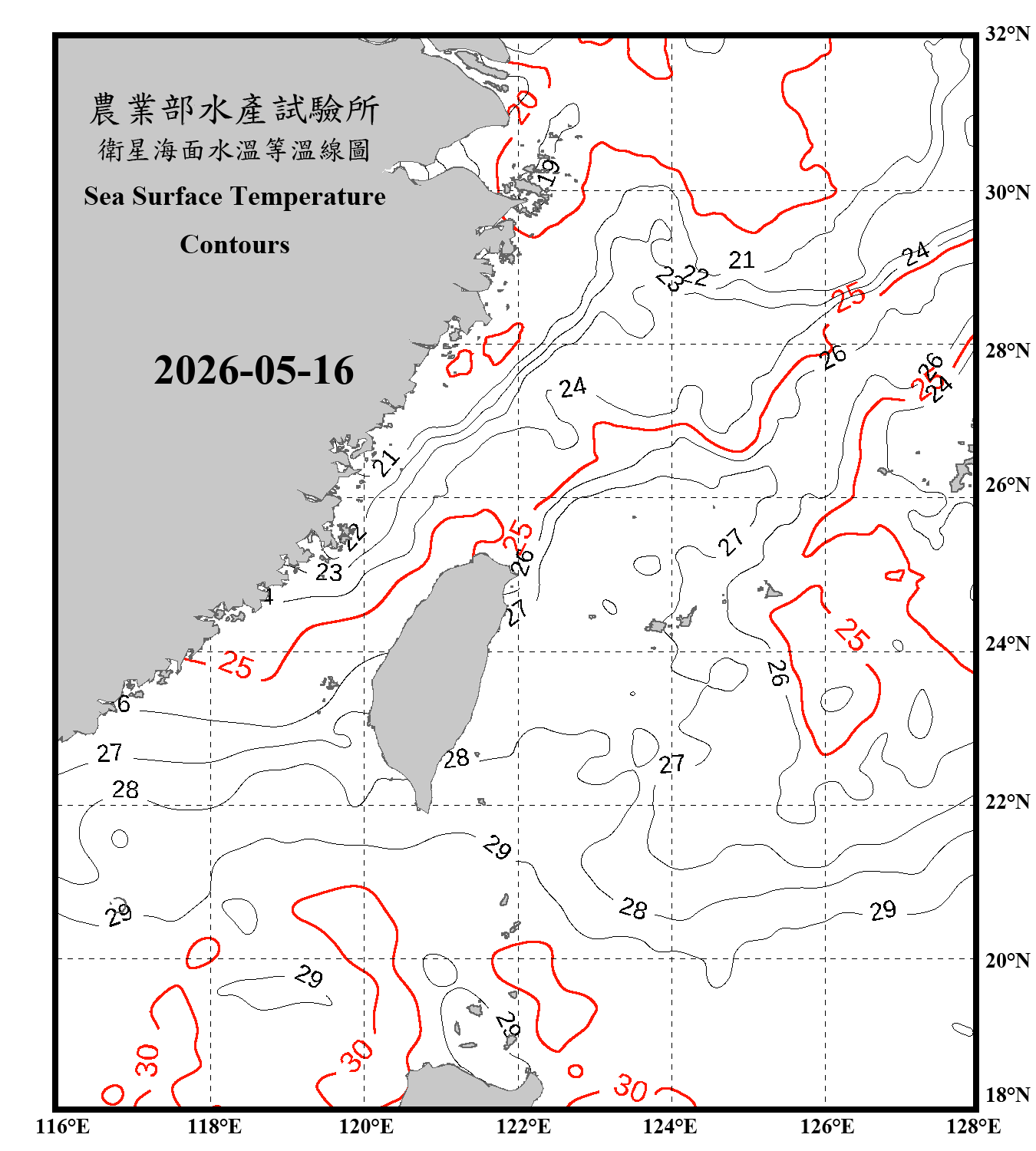 domain-taiwan_20260516090000-JPL-L4_GHRSST-SSTfnd-MUR-GLOB-v02.0-fv04.1.nc_contour_only