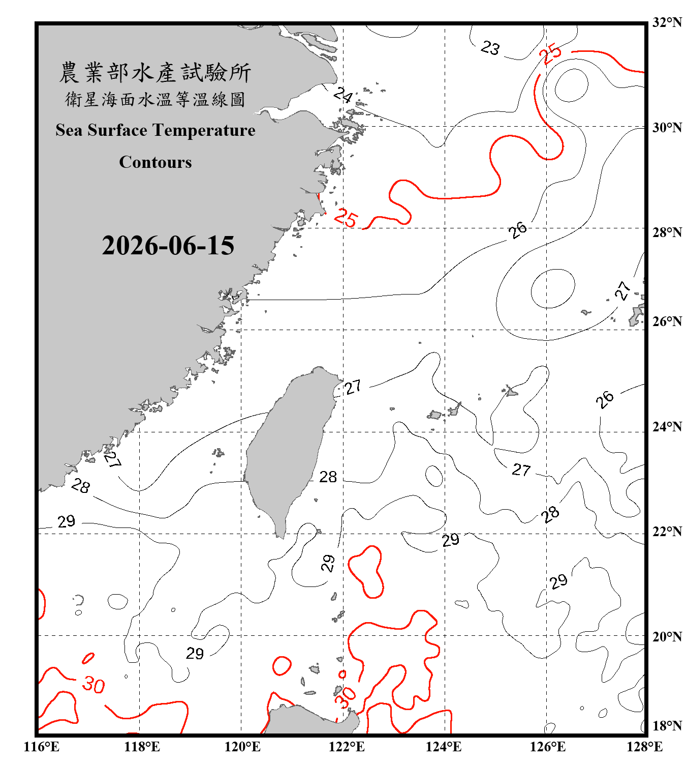 domain-taiwan_20260615090000-JPL-L4_GHRSST-SSTfnd-MUR-GLOB-v02.0-fv04.1.nc_contour_only