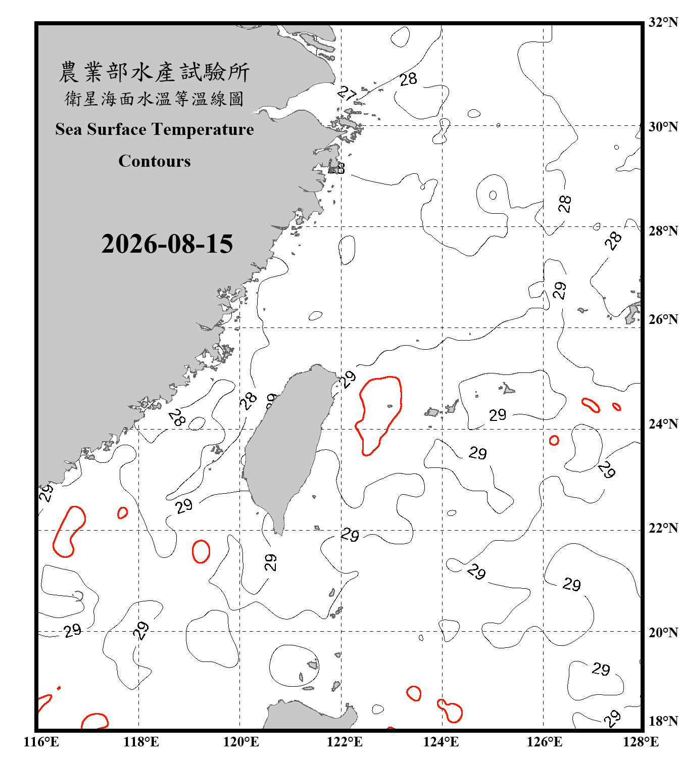 domain-taiwan_20260815090000-JPL-L4_GHRSST-SSTfnd-MUR-GLOB-v02.0-fv04.1.nc_contour_only