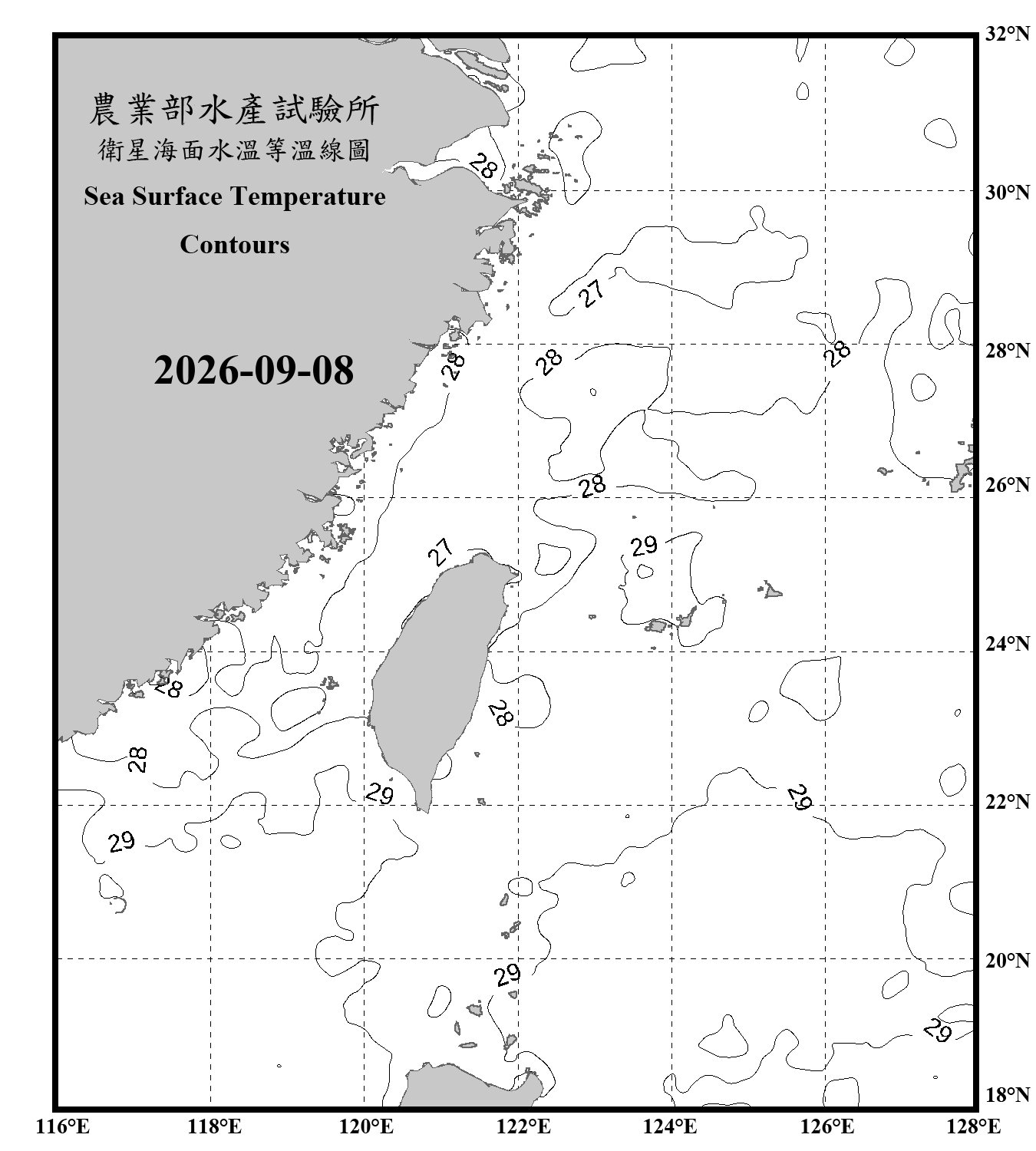 domain-taiwan_20260908090000-JPL-L4_GHRSST-SSTfnd-MUR-GLOB-v02.0-fv04.1.nc_contour_only