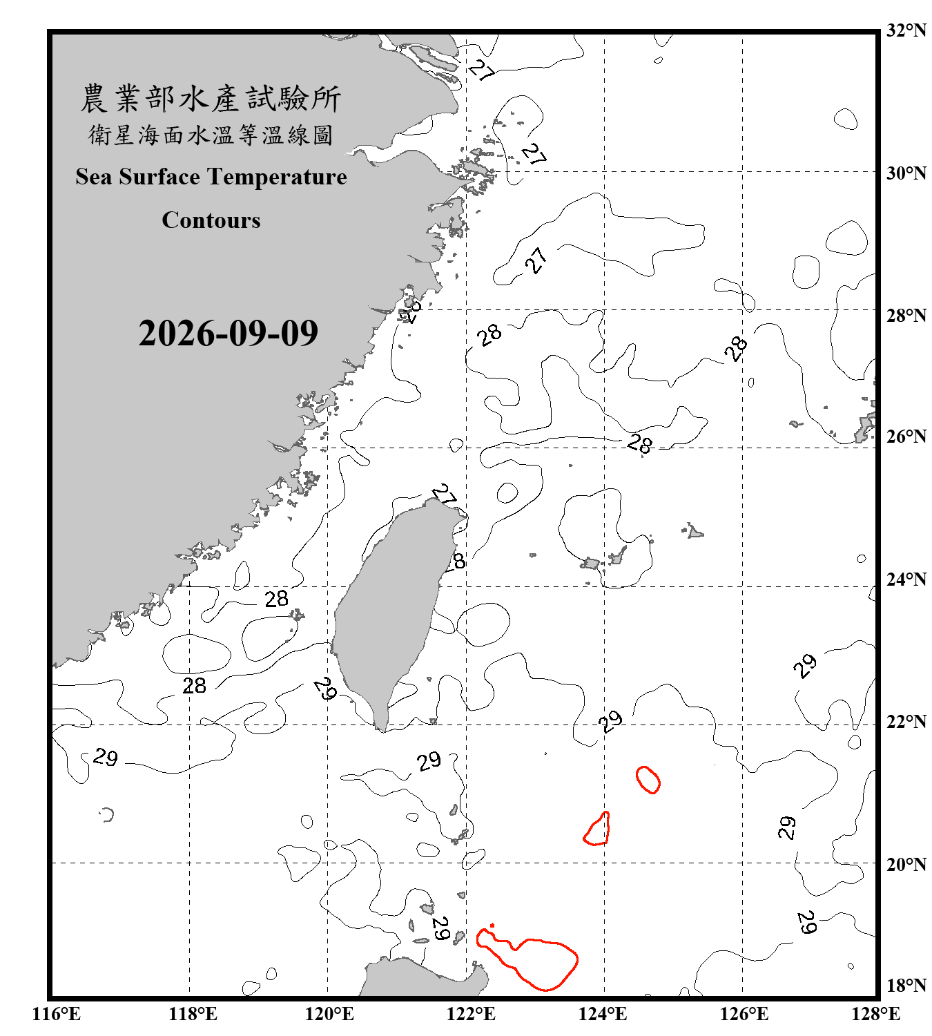 domain-taiwan_20260909090000-JPL-L4_GHRSST-SSTfnd-MUR-GLOB-v02.0-fv04.1.nc_contour_only