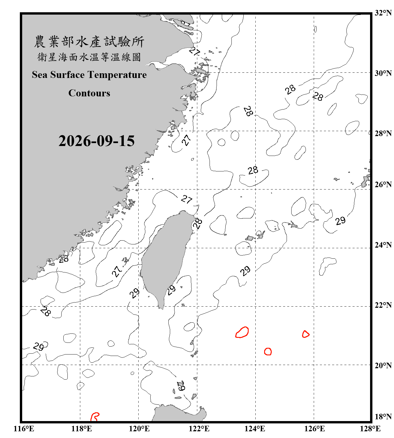 domain-taiwan_20260915090000-JPL-L4_GHRSST-SSTfnd-MUR-GLOB-v02.0-fv04.1.nc_contour_only