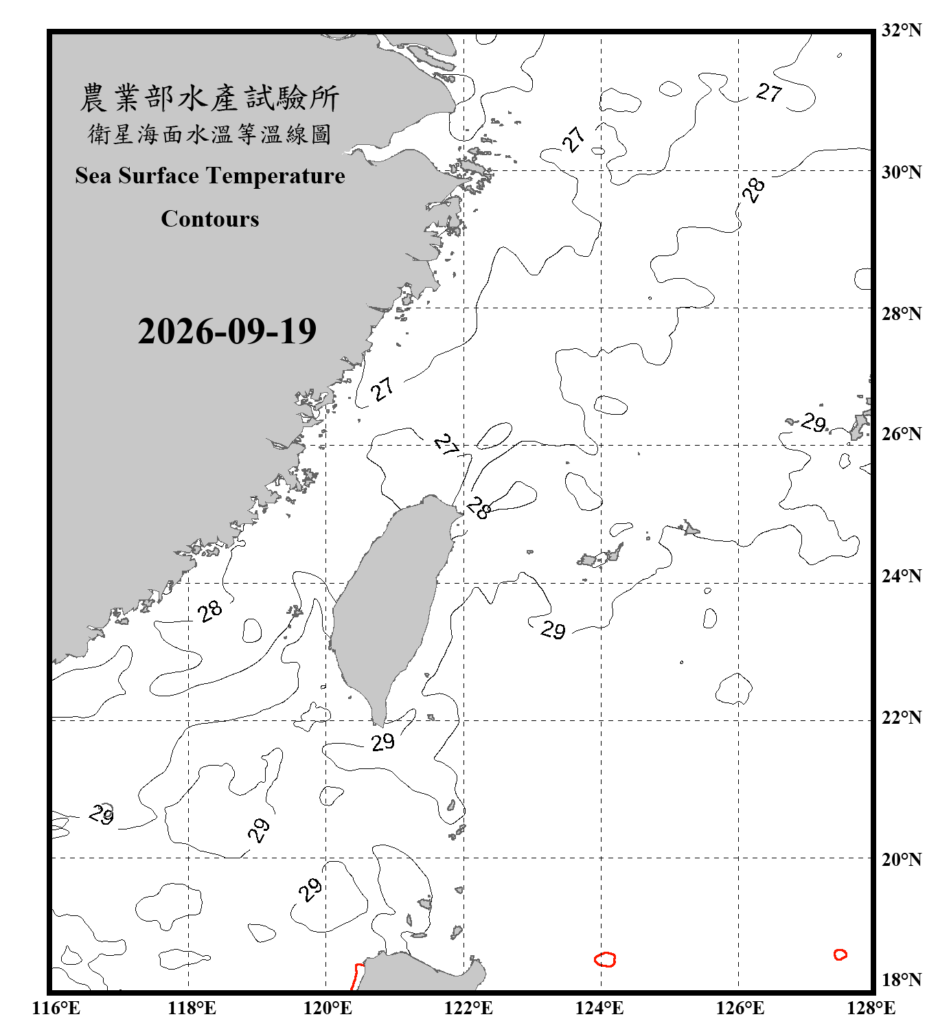 domain-taiwan_20260919090000-JPL-L4_GHRSST-SSTfnd-MUR-GLOB-v02.0-fv04.1.nc_contour_only