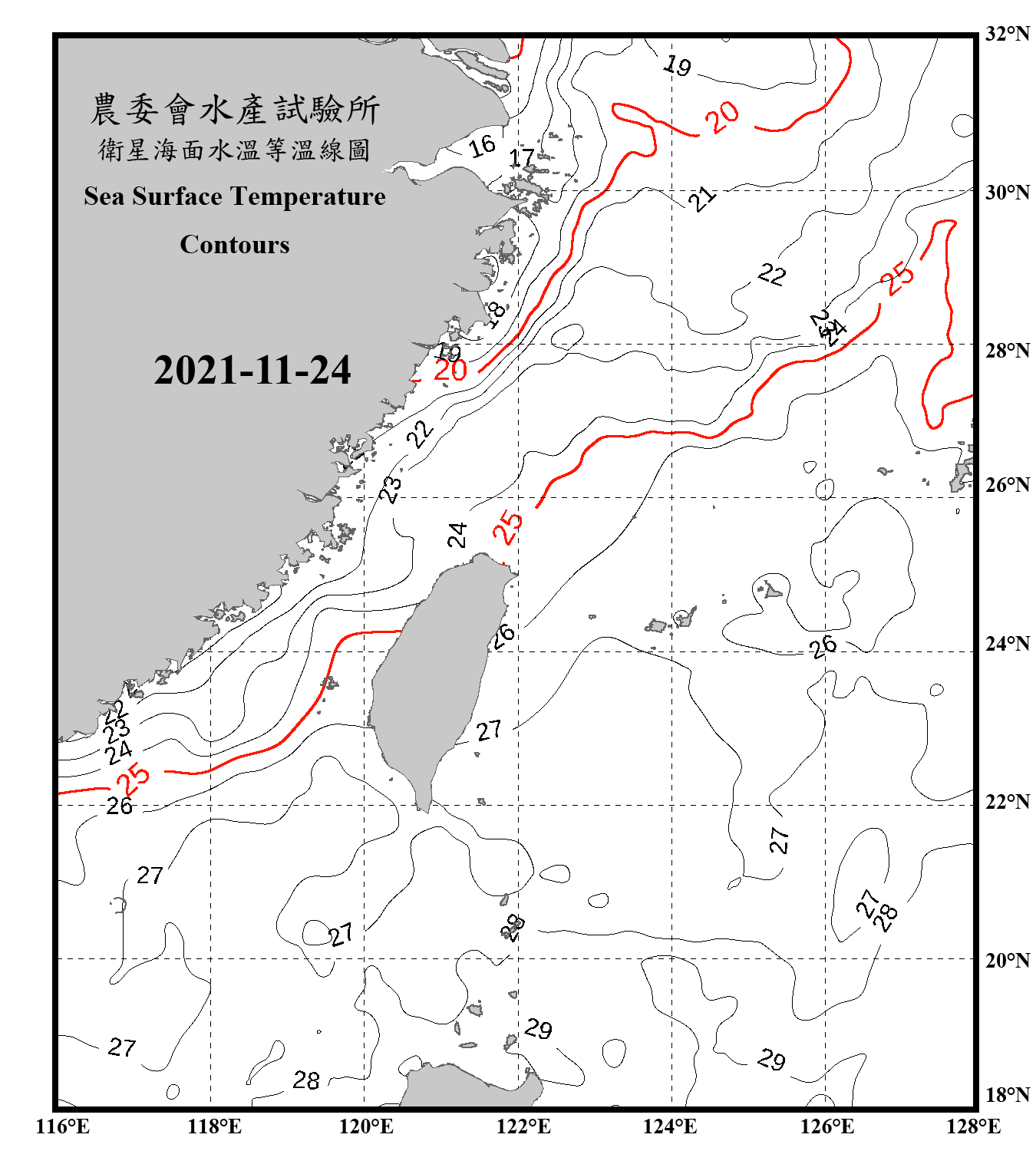 domain-taiwan_20211124090000-JPL-L4_GHRSST-SSTfnd-MUR-GLOB-v02_0-fv04_1_nc_contour_only