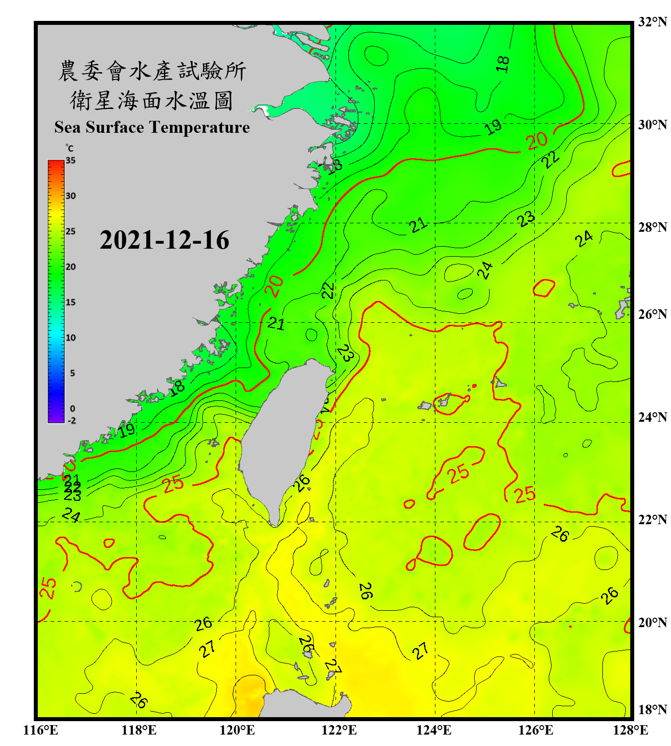 domain-taiwan_20211216090000-JPL-L4_GHRSST-SSTfnd-MUR-GLOB-v02.0-fv04.1.nc_contour