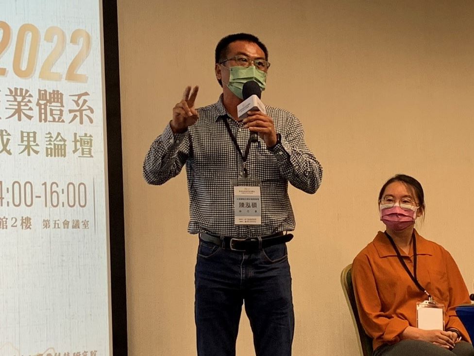 臺灣寶蝦生態友善養殖場陳泓碩執行長分享益健飼料使用心得與經驗