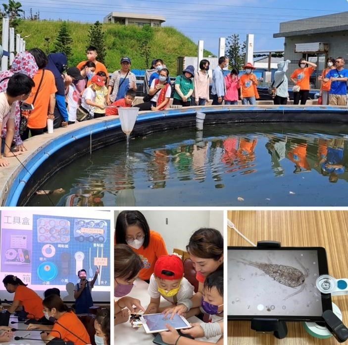 透過導入行動顯微鏡觀察浮游生物，瞭解浮游生物在海洋食物鏈及能量傳遞中與其他生命互相依存的關聯性