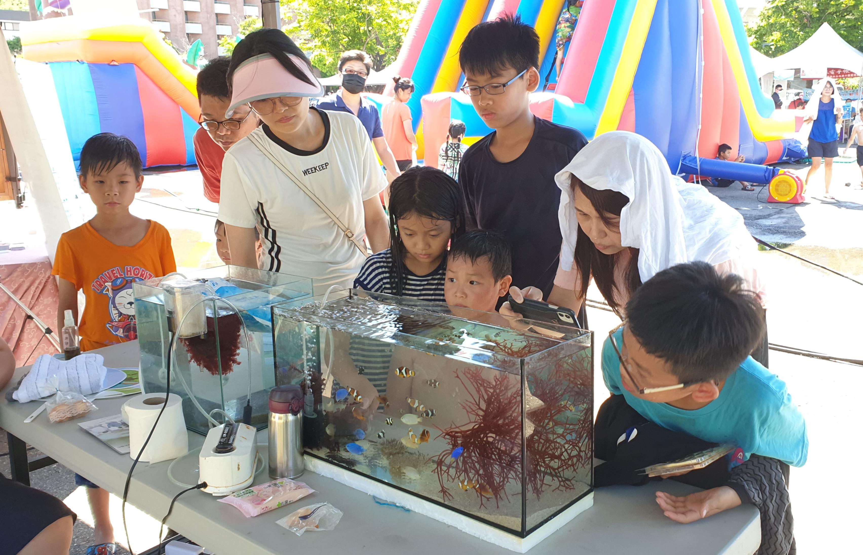 本所提供守護海洋及環境保育宣導展示