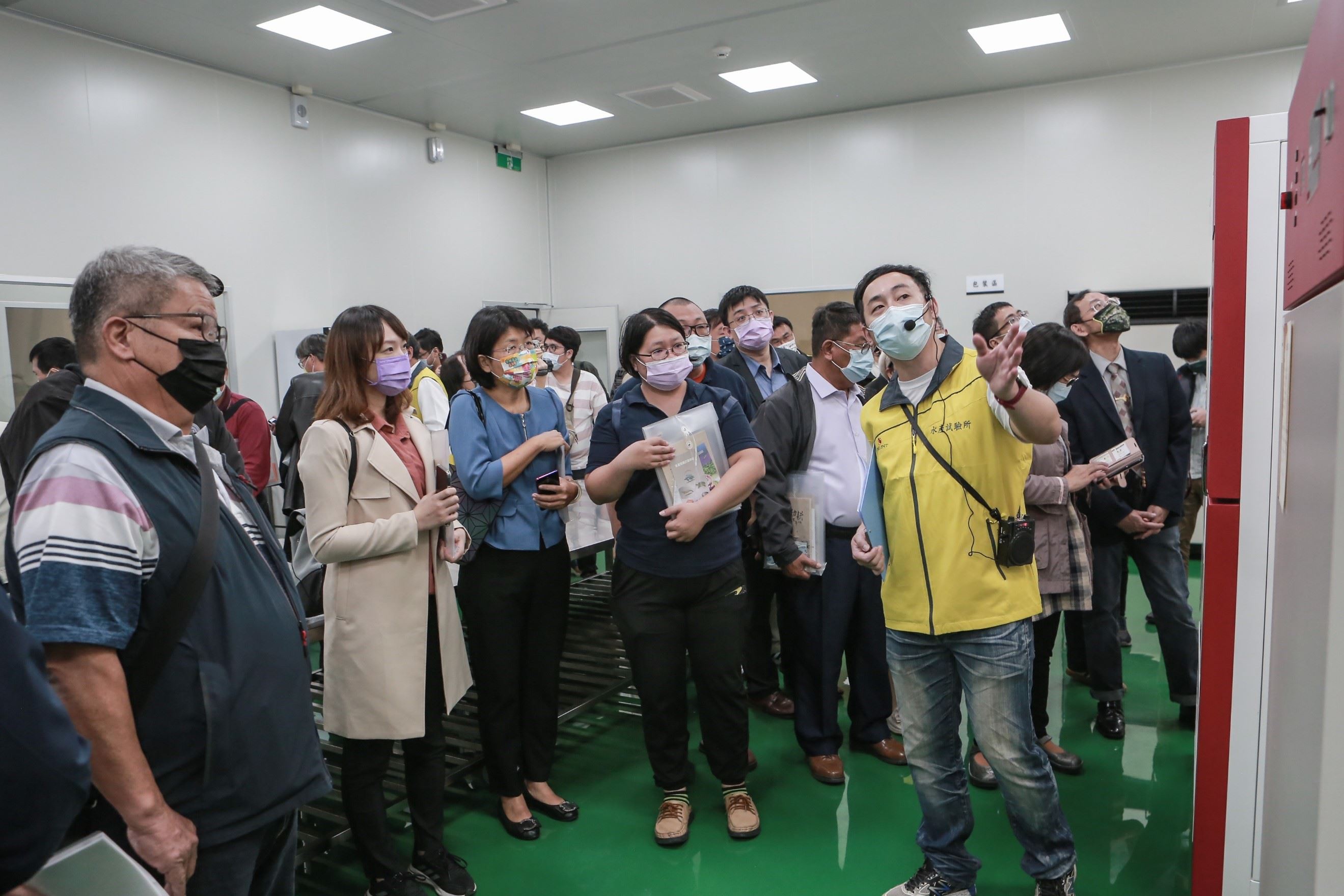 圖四、水產加值打樣中心場域巡禮