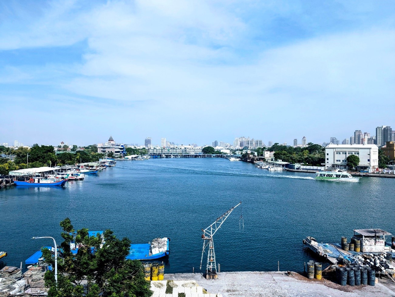 講習會於開闊壯麗的安平漁港舉辦，這是臺灣水產養殖產業的起點之一，亦為重要的產區