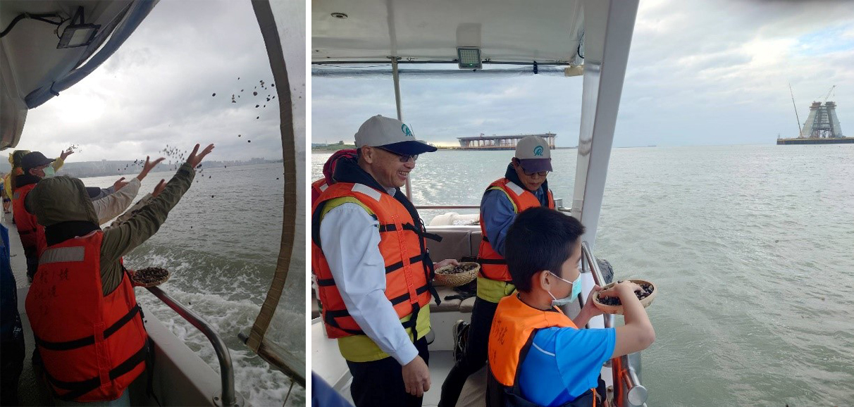 邀請民眾親自體驗放流過程，同時了解資源保育的重要性