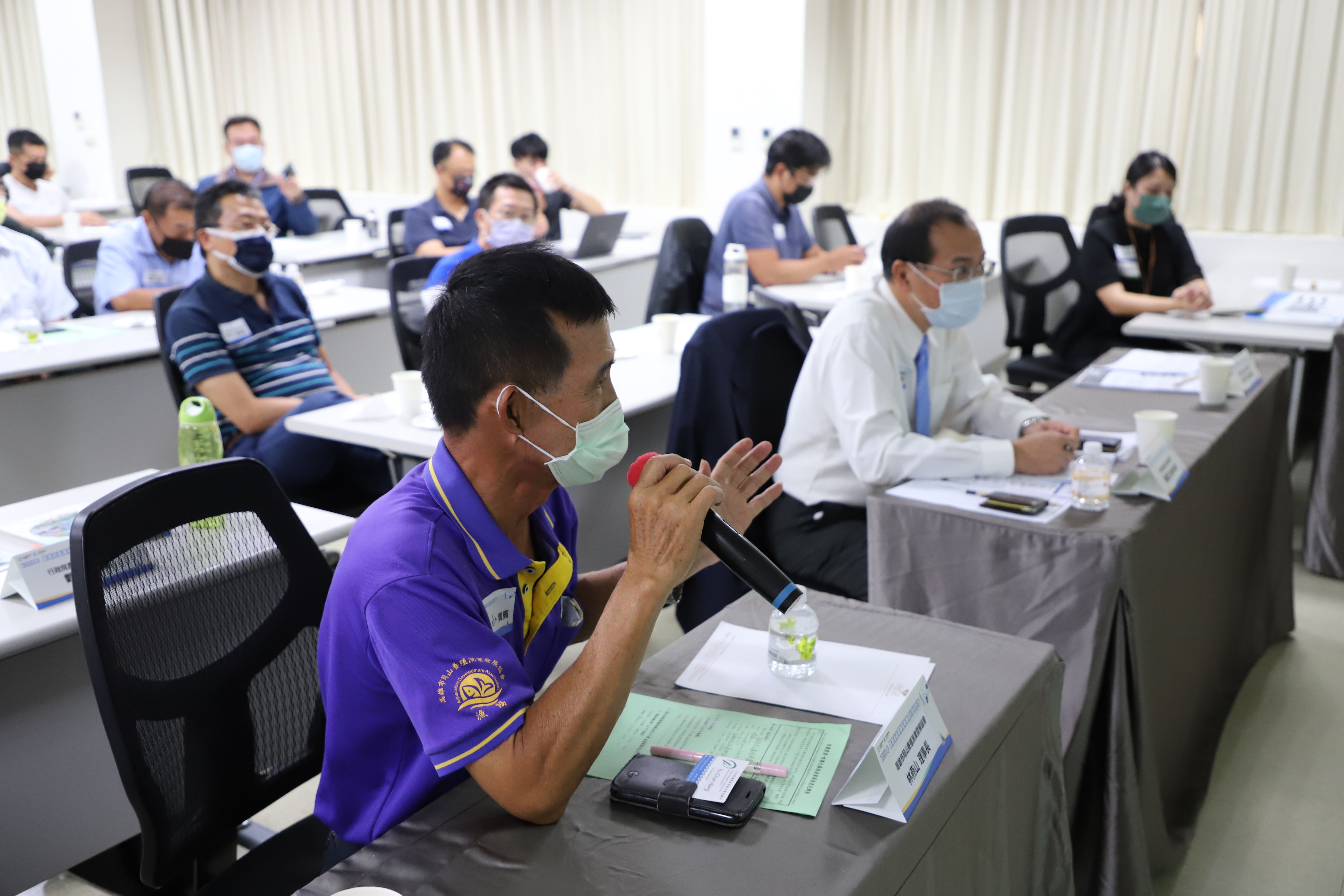 圖一、與會人員踴躍提出問題與講者互動