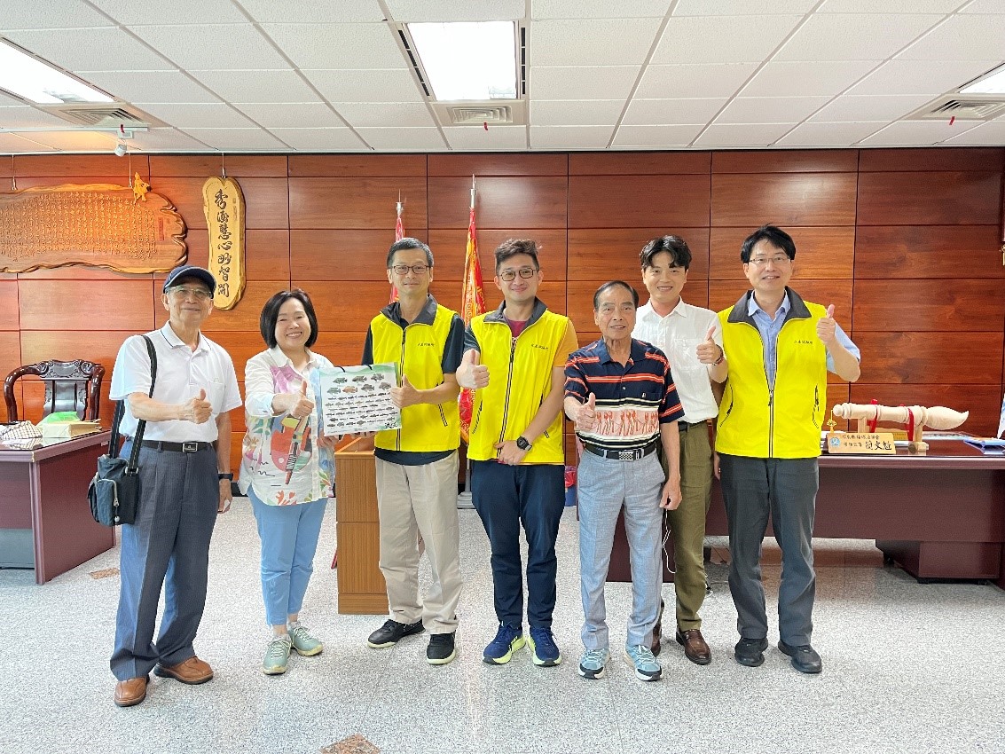 拜訪宜蘭縣頭城區漁會(陳佳香攝)